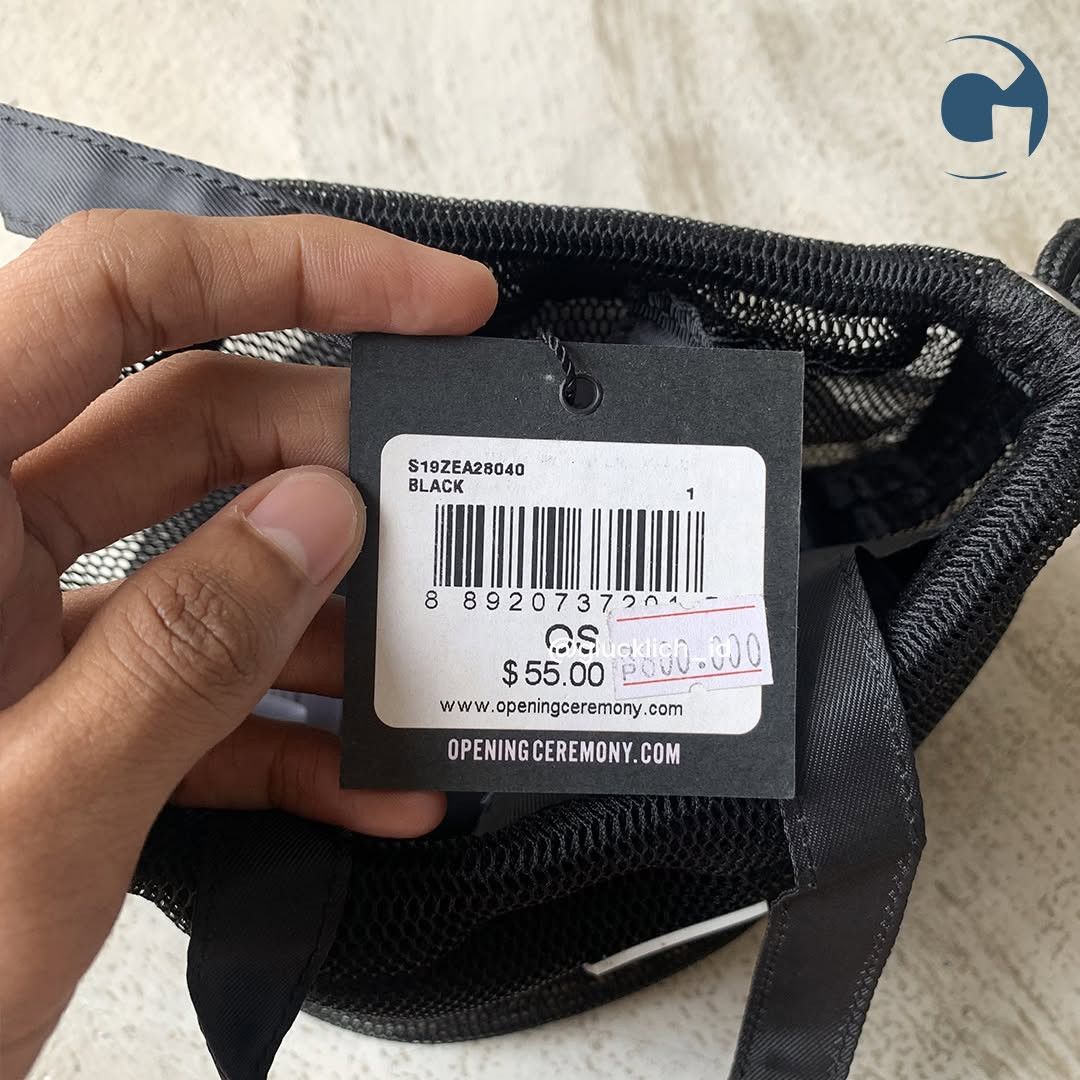 Opening Ceremony Opening Ceremony, Mini Drawstring Shoulder Bag in Black Size ONE SIZE - 6 Thumbnail