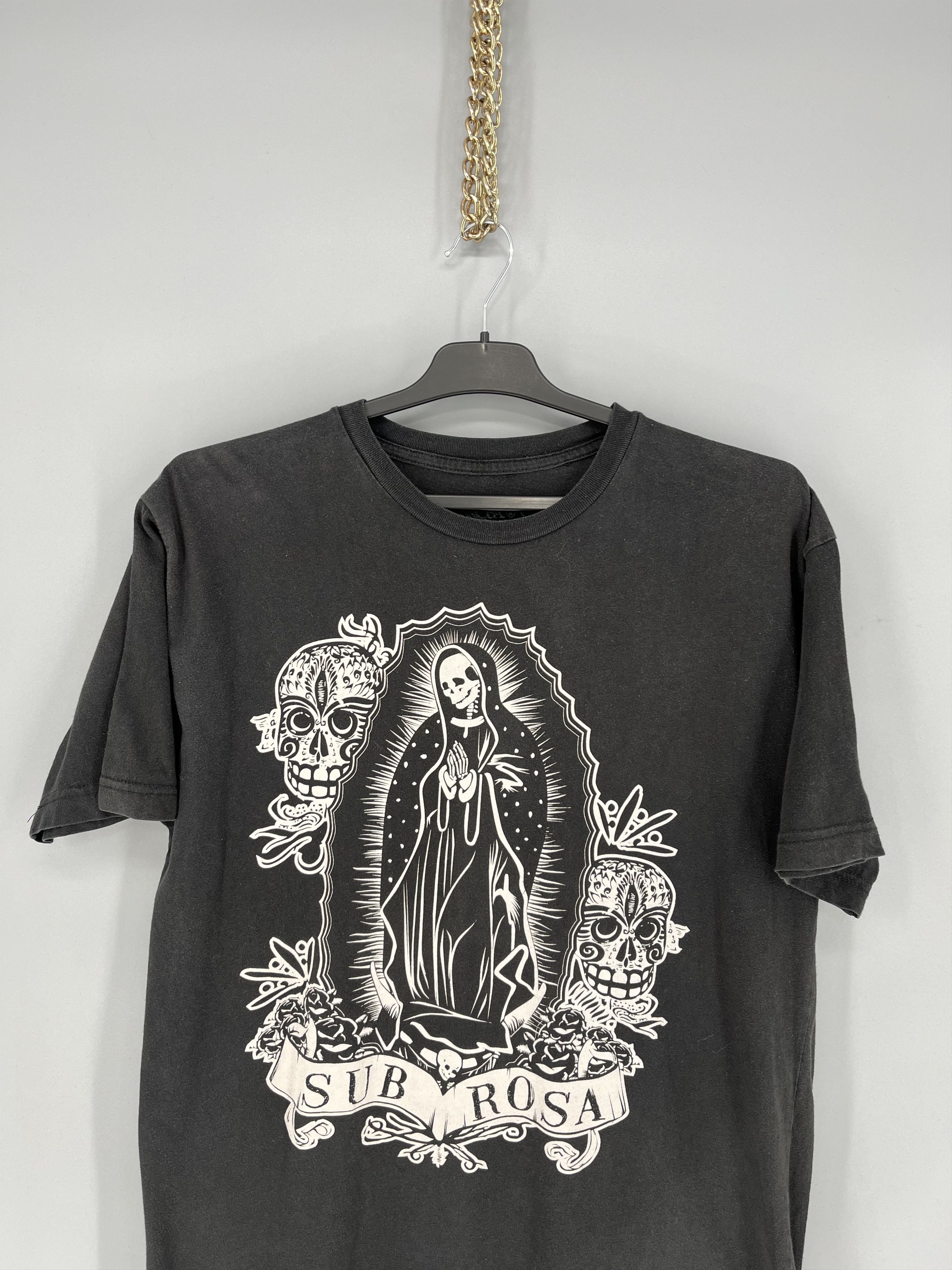 Band Tees Vintage Subrosa Nun Skeleton Heavy Metal Band Skull Size US L / EU 52-54 / 3 - 6 Thumbnail