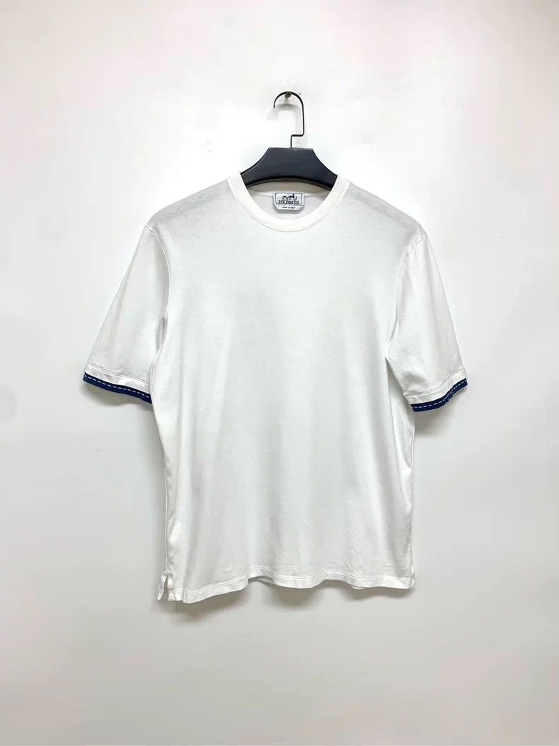 Hermes Solid Stripe Short Sleeve