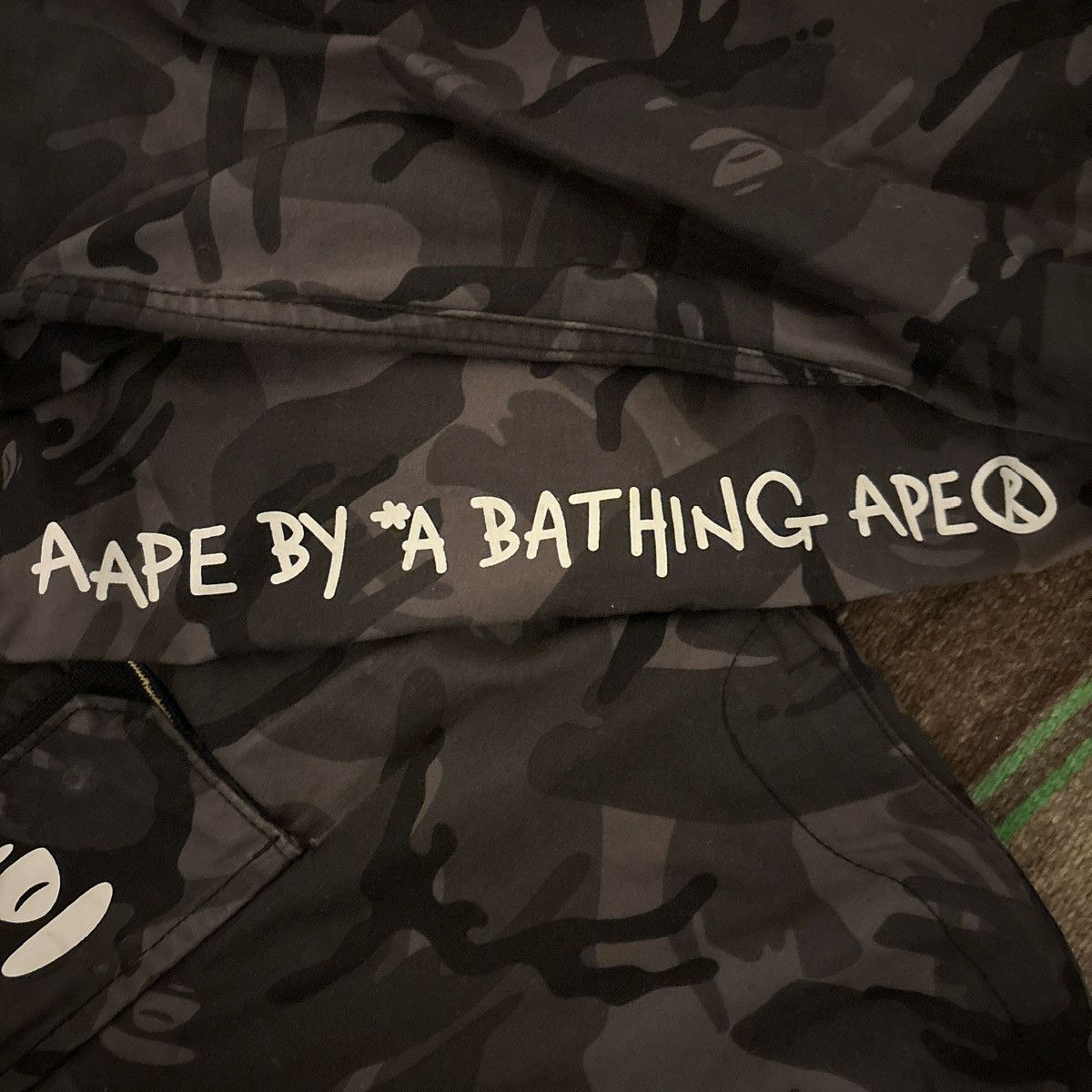 Aape *NEGOTIABLE* Camo black bape pants Size US 28 / EU 44 - 5 Thumbnail
