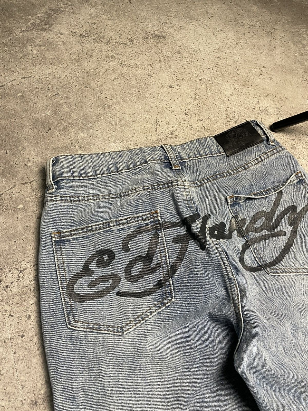 Ed Hardy Ed Hardy Urban Outfitters baggy jeans rap denim pants Size US 30 / EU 46 - 6 Thumbnail