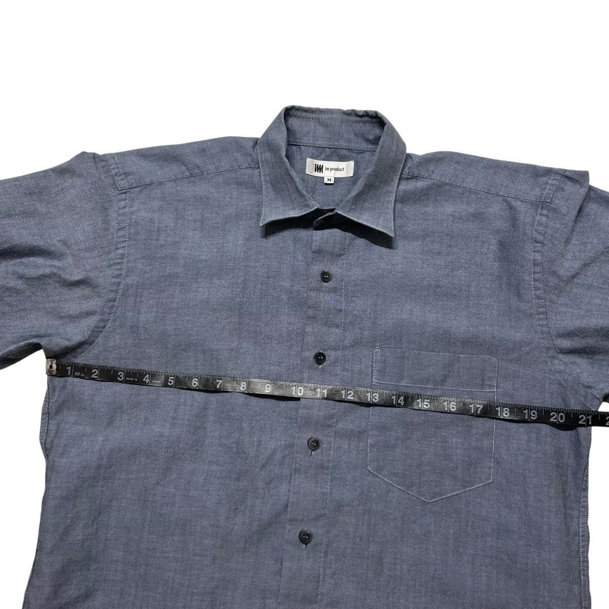 Issey Miyake 431 00s ISSEY MIYAKE IM PRODUCT shirt long sleeve blue M Size US M / EU 48-50 / 2 - 15 Thumbnail