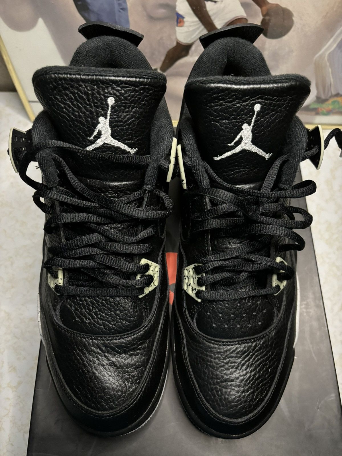 Jordan Brand Air Jordan 4 Retro oreo Size US 12 / EU 45 - 2 Thumbnail