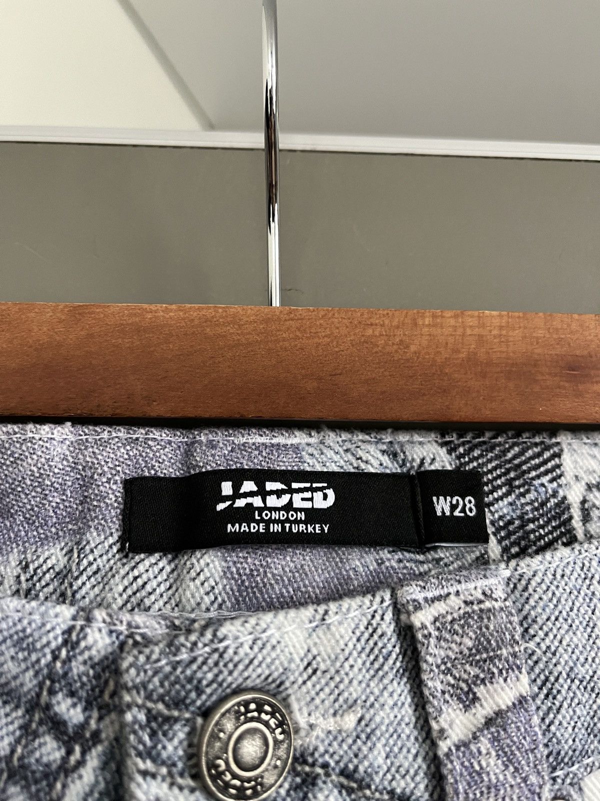 Jaded London Jaded London Denim Print Skaters Pants Size US 28 / EU 44 - 5 Thumbnail