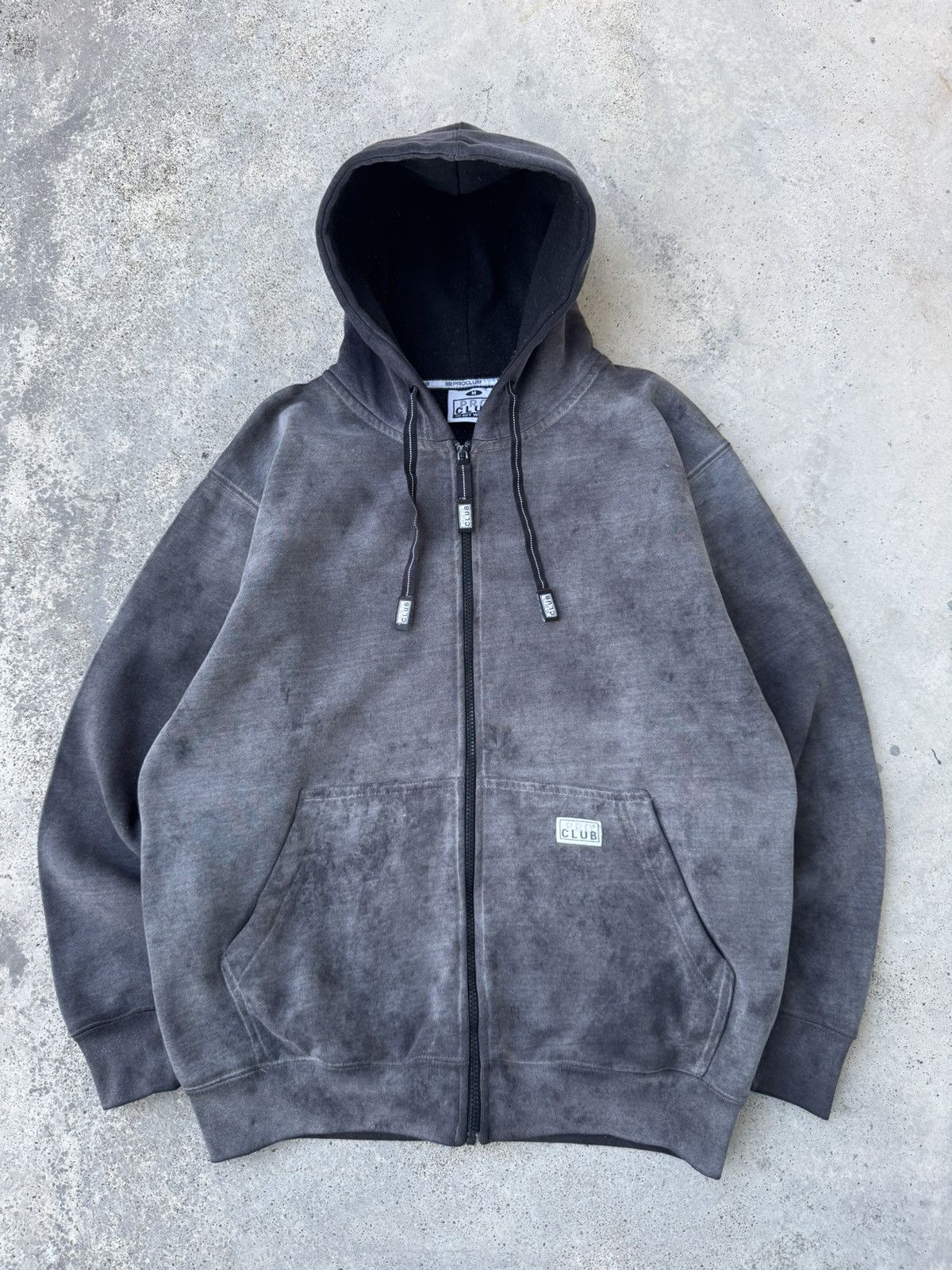 Vintage Distressed Vintage Y2K Sun Faded Zip Up Hoodie Size US M / EU 48-50 / 2 - 1 Thumbnail
