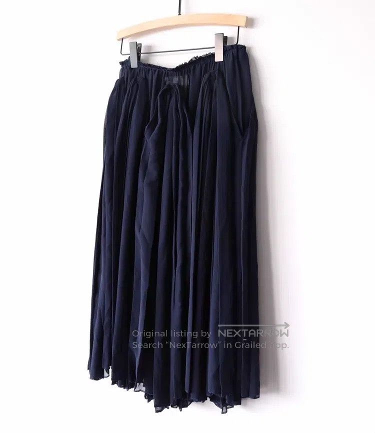 Comme des Garcons Comme Des Garcons size L Design-Inspired Gathered Skirt Size 23" - 6 Thumbnail