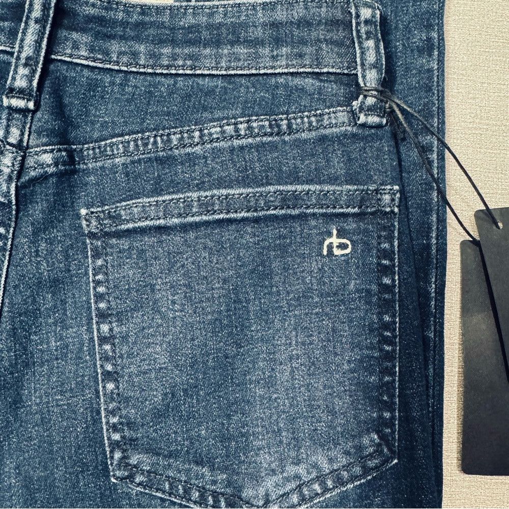 Rag & Bone NWT New $228 Rag & Bone Tina High Waist Skinny Jeans In Dar Size 24" / US 00 / IT 34 - 9 Thumbnail