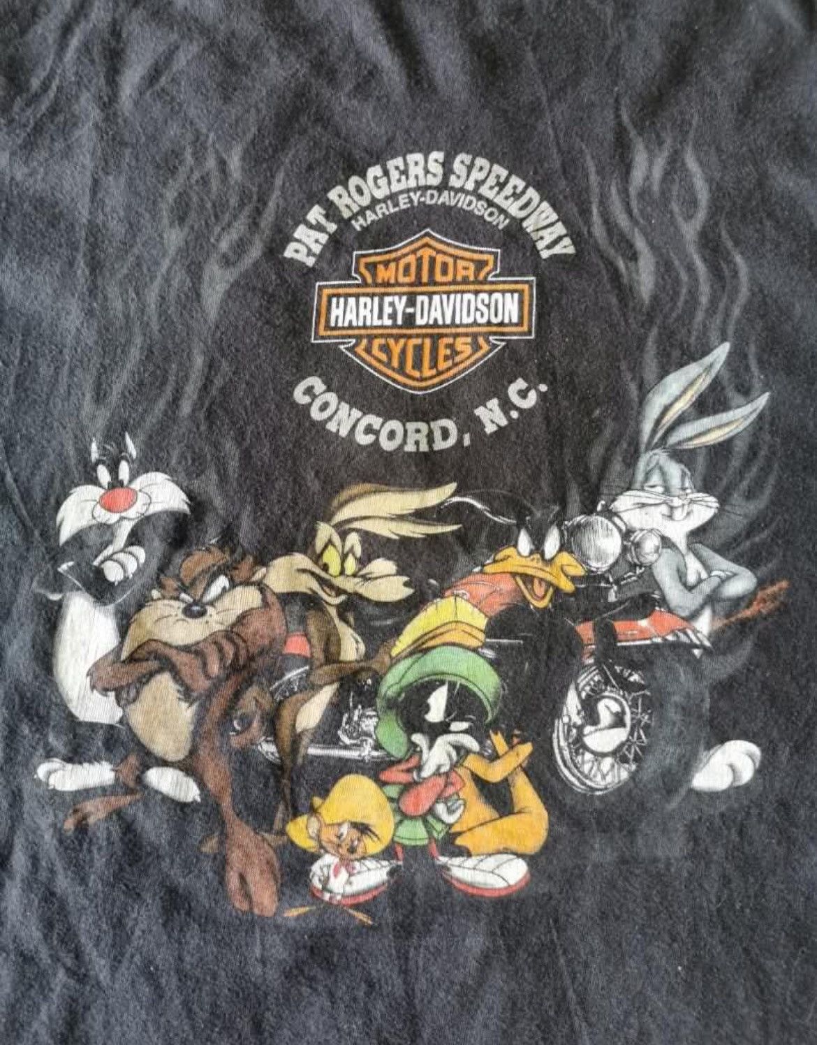 Harley Davidson × Vintage Vintage Harley Davidson Tazmania @ Looney Tunes Size US L / EU 52-54 / 3 - 4 Thumbnail