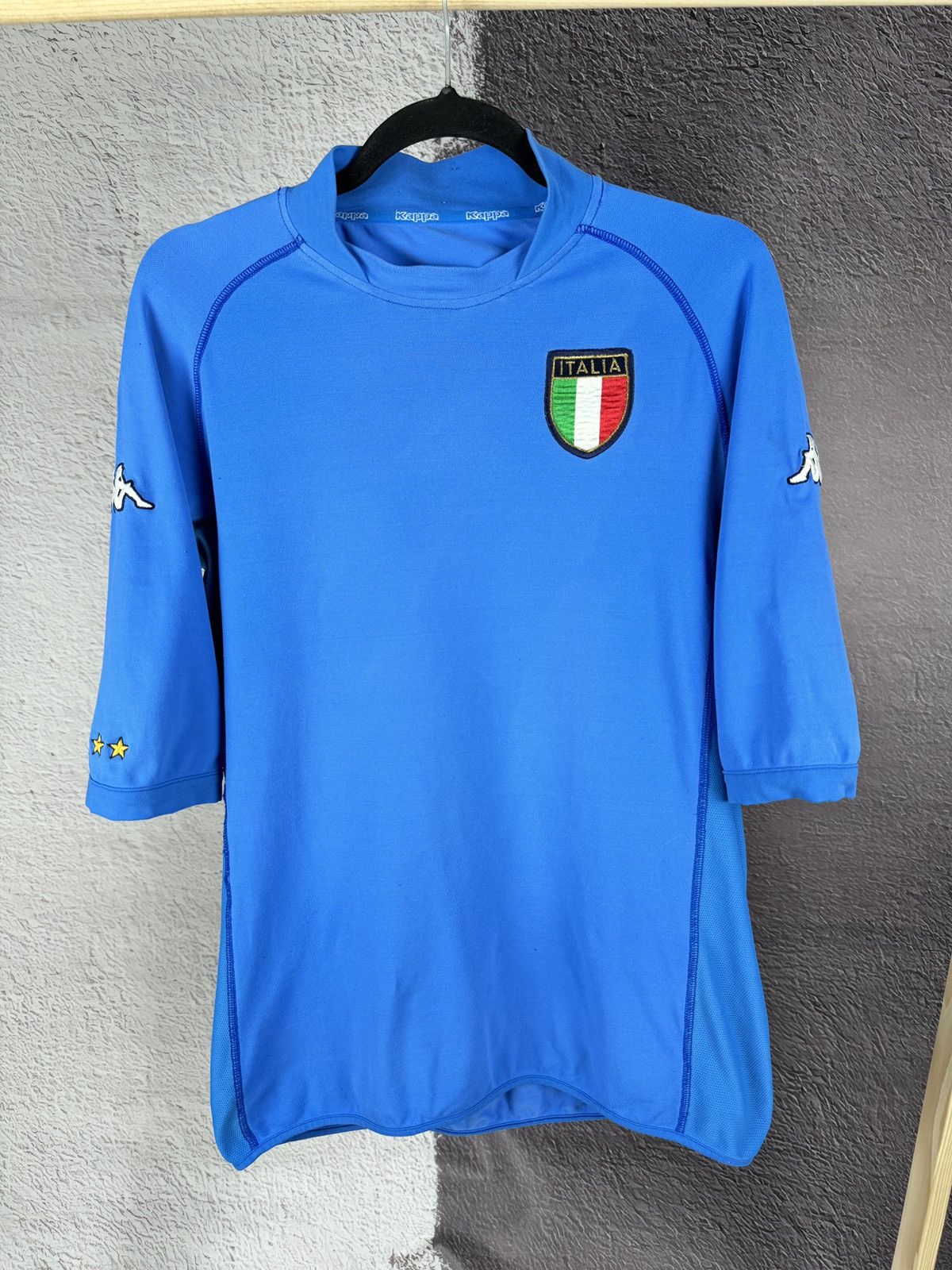 Kappa × Vintage Kappa Italy 2002 2004 home soccer jersey
