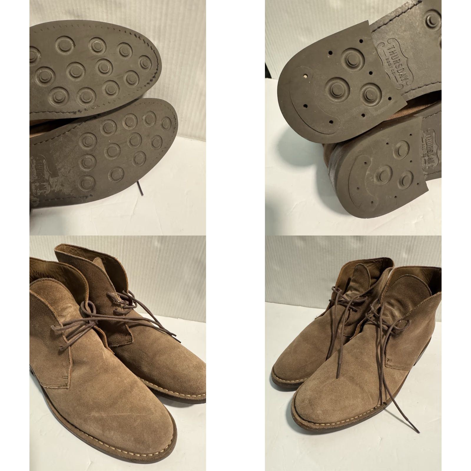 Thursday Boot Company VINTAGE Thursday Boot Co. Everyday Scout Chukka Boots Men's US 9.5 Brown Suede Ankle Boot Size US 10 / EU 43 - 9 Thumbnail