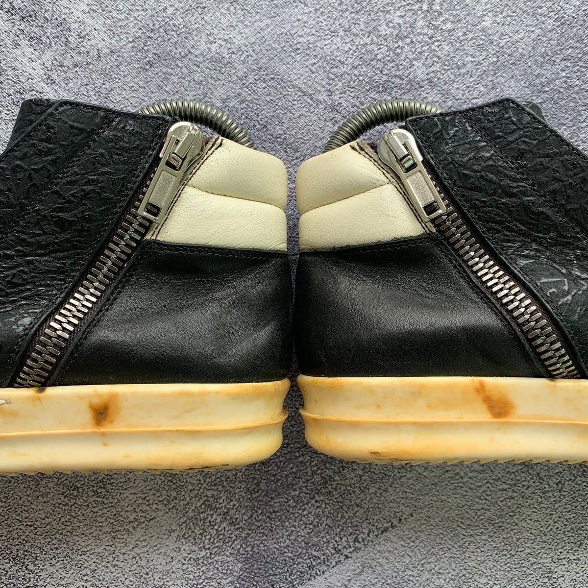 Rick Owens Rick Owens SS17 Island dunk Black/Milk Size US 5 / IT 35 - 12 Thumbnail