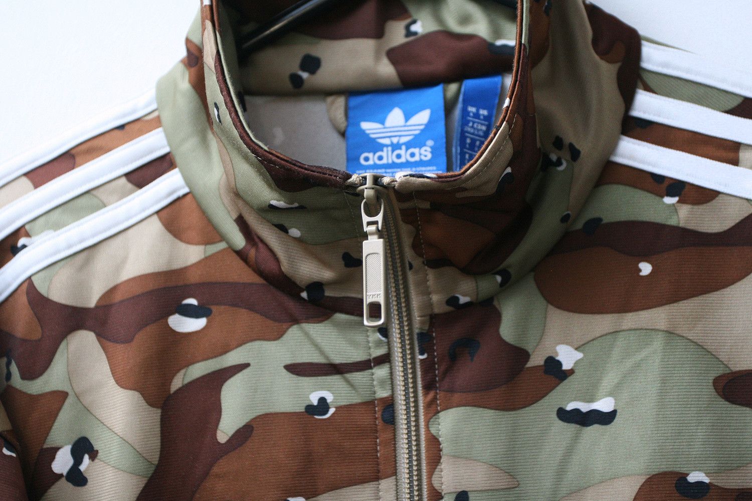 Adidas Adidas Originals Firebird Army Camo Tracksuit Top Jacket L Size US L / EU 52-54 / 3 - 4 Thumbnail