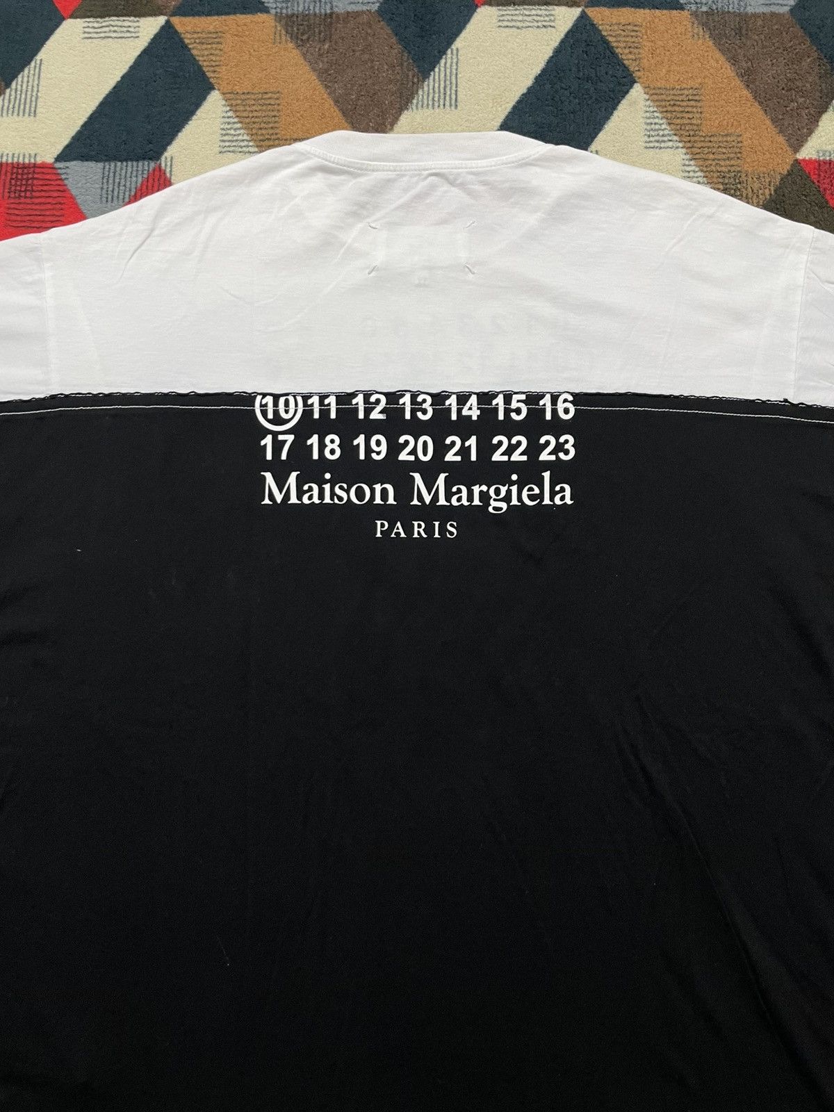 Maison Margiela Maison Margiela Cut And Sew Oversized Tee Size US L / EU 52-54 / 3 - 5 Thumbnail
