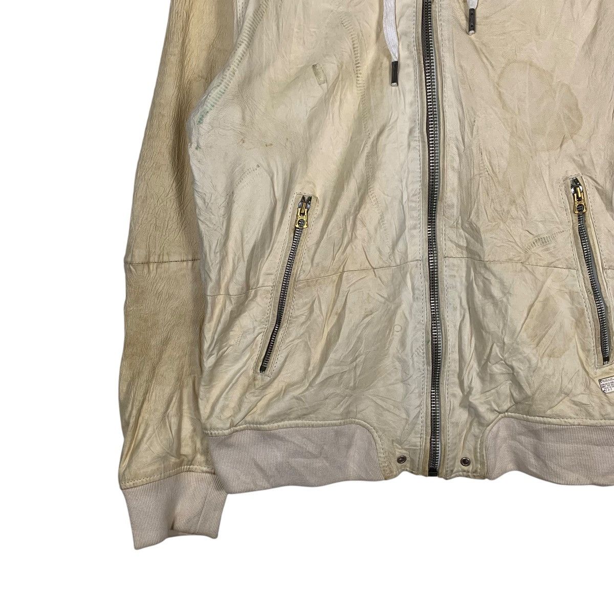 Diesel Diesel Sheepskin Leather Jacket Size L / US 10 / IT 46 - 3 Thumbnail