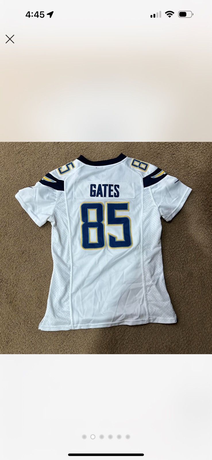Nike Vintage Nike Antonio gates jersey size small Size US S / EU 44-46 / 1 - 2 Thumbnail