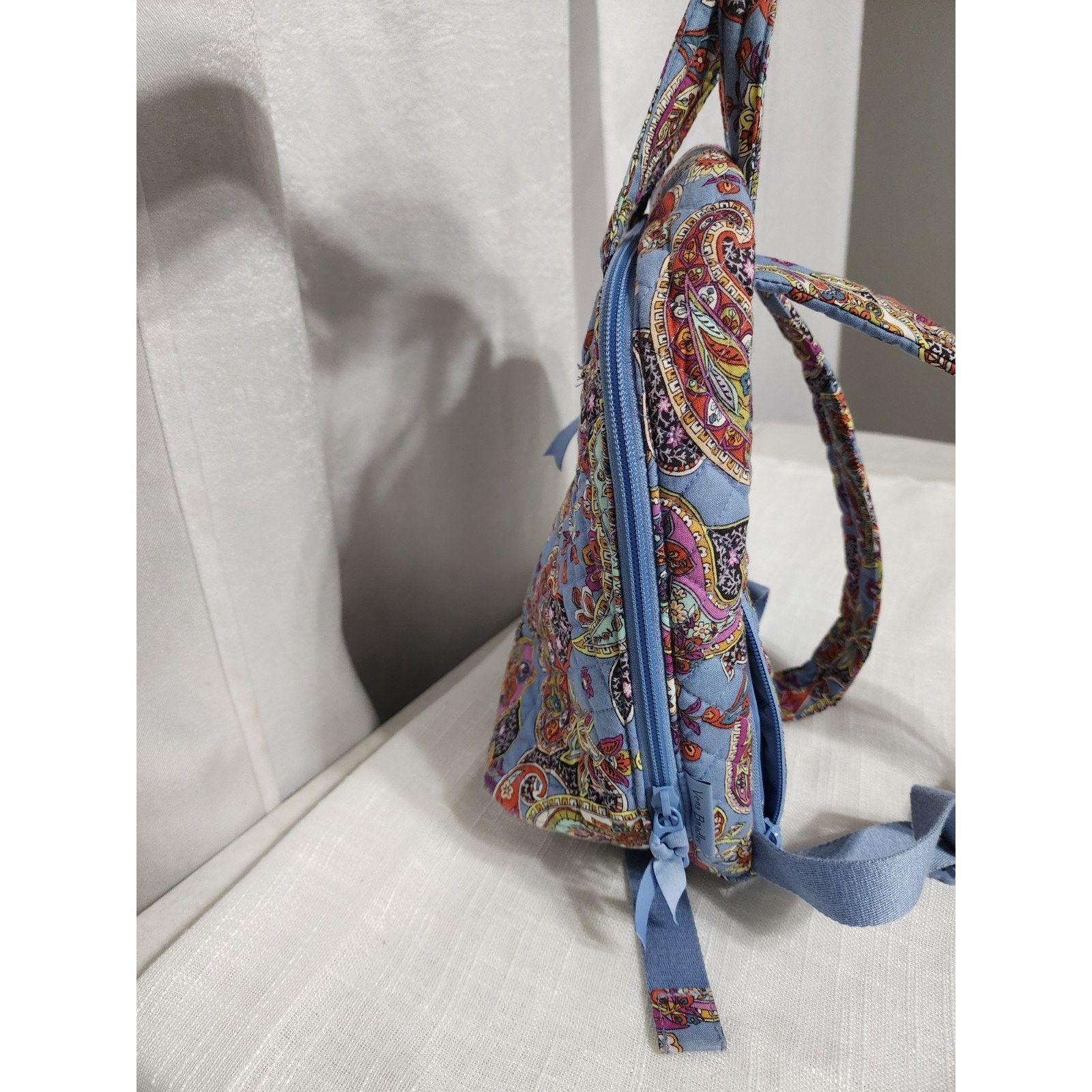 Vera Bradley Vera Bradley Cotton Mini Totepack pattern Provence Paisley Size ONE SIZE - 4 Thumbnail