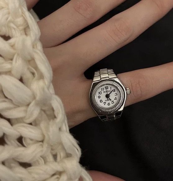 Japanese Brand × Vintage Avant garde fashion watch ring retro punk hip hop Size ONE SIZE - 1 Thumbnail