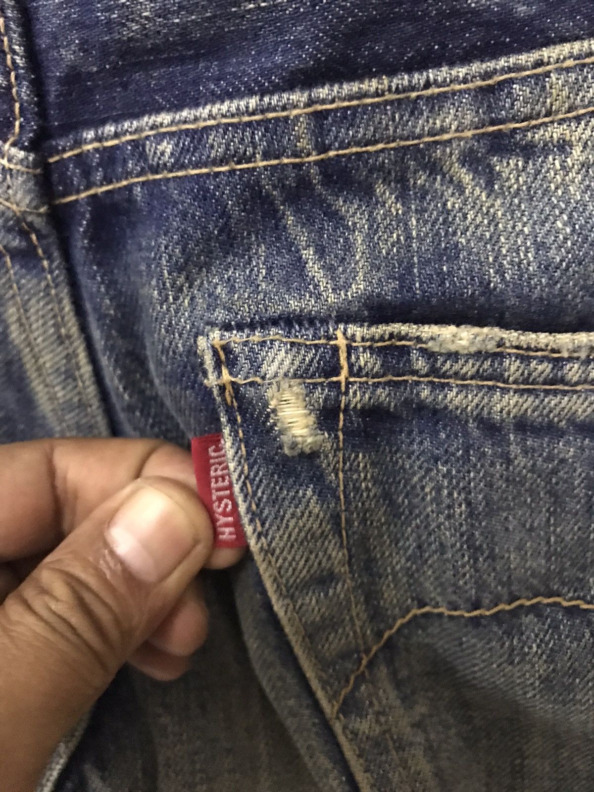 Hysteric Glamour Vintage hysteric glamour distressed style selvedge punk Size 30" / US 8 / IT 44 - 12 Thumbnail