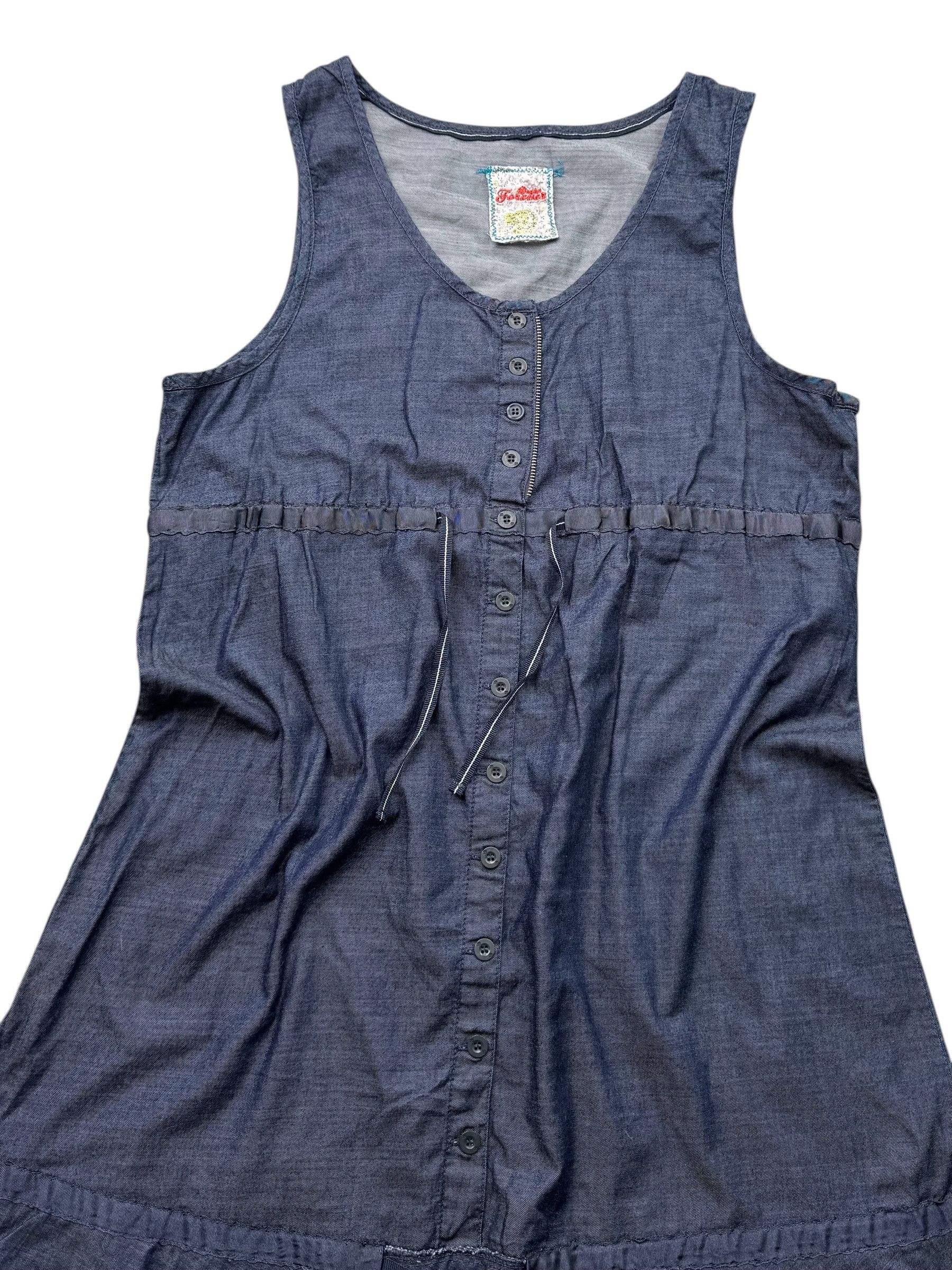 Vintage Vintage Denim Dress M13(E35)D15(V36) Size XL / US 12-14 / IT 48-50 - 2 Thumbnail