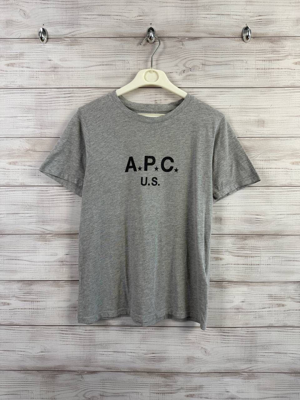 A.P.C. A.P.C Tee Size US S / EU 44-46 / 1 - 1 Thumbnail