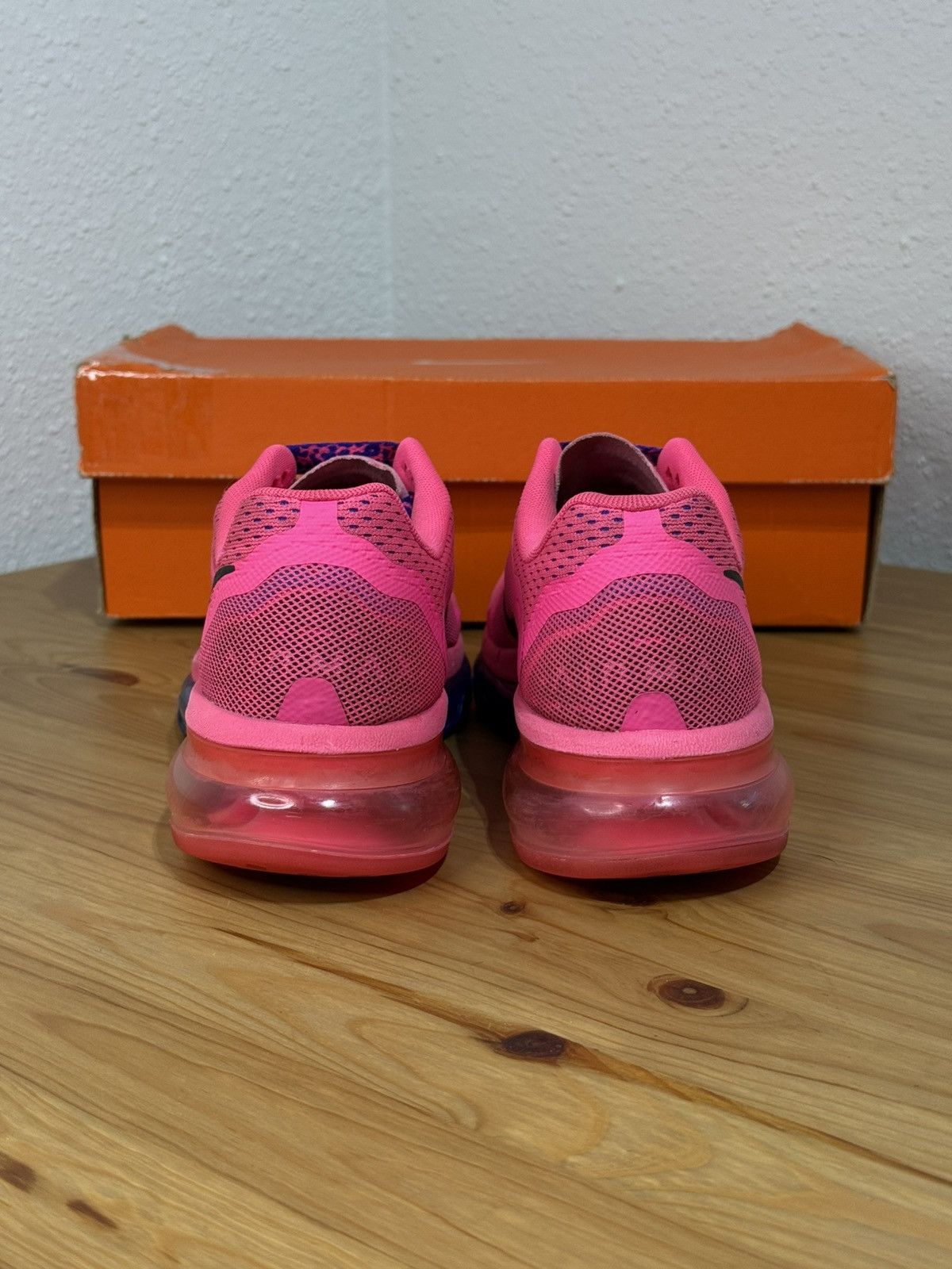Nike Nike Air Max 2014 Hyper Pink Hyper Cobalt Size US 7.5 / IT 37.5 - 5 Thumbnail