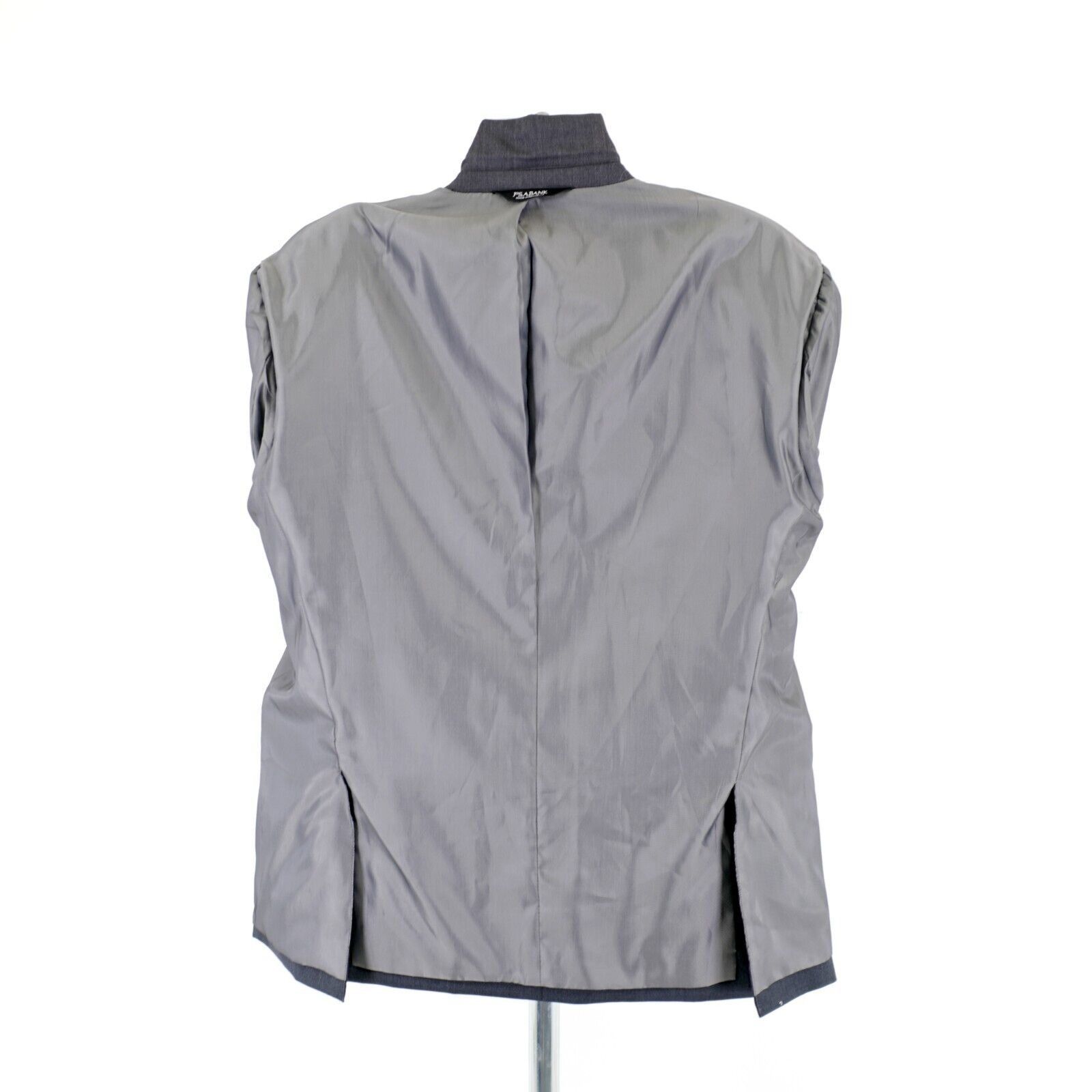 Jos. A. Bank Jos A Bank 46R Gray Wool Tailored Fit Suit Jacket 2 Button Size 46R - 13 Thumbnail