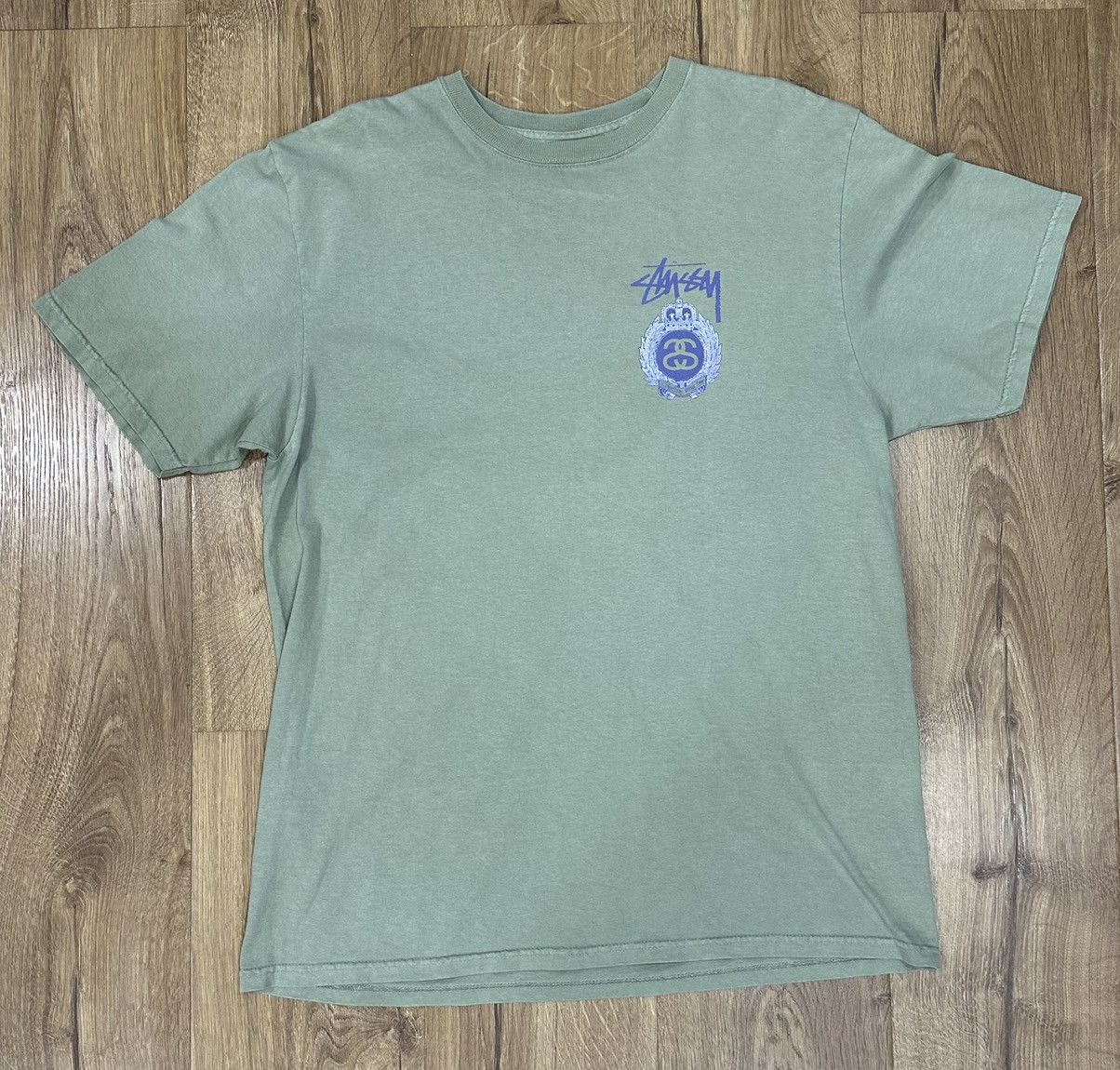 Stussy Stussy S Talk Pigment Dyed Rare t shirt | Grailed