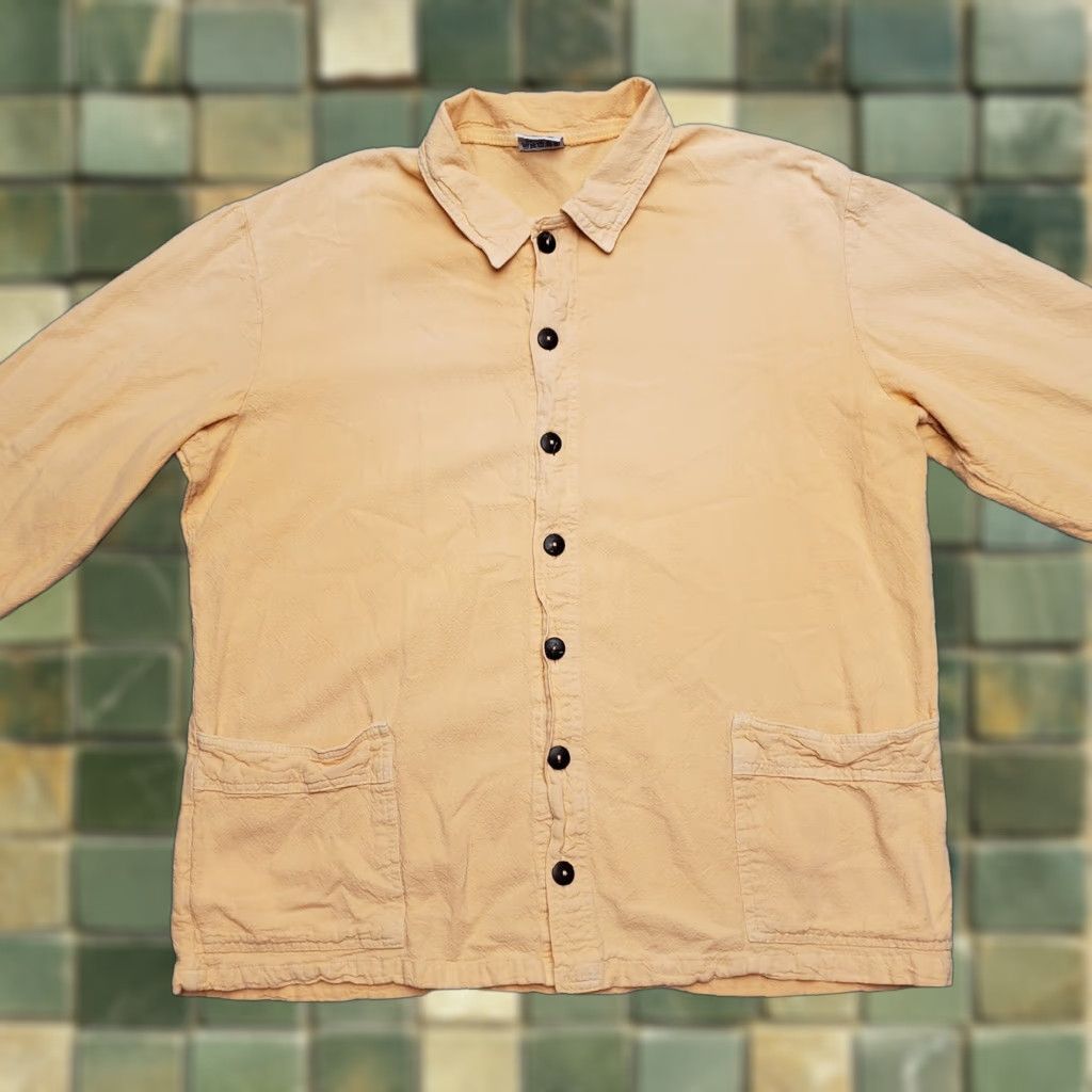 Vintage VINTAGE Sea Breeze Beach Jacket Womens M Peach Crinkle Textured Cotton Comfort USA Shirt Women M Orange Solid 90s Theme Casual Mens Womens Size M / US 6-8 / IT 42-44 - 1 Thumbnail