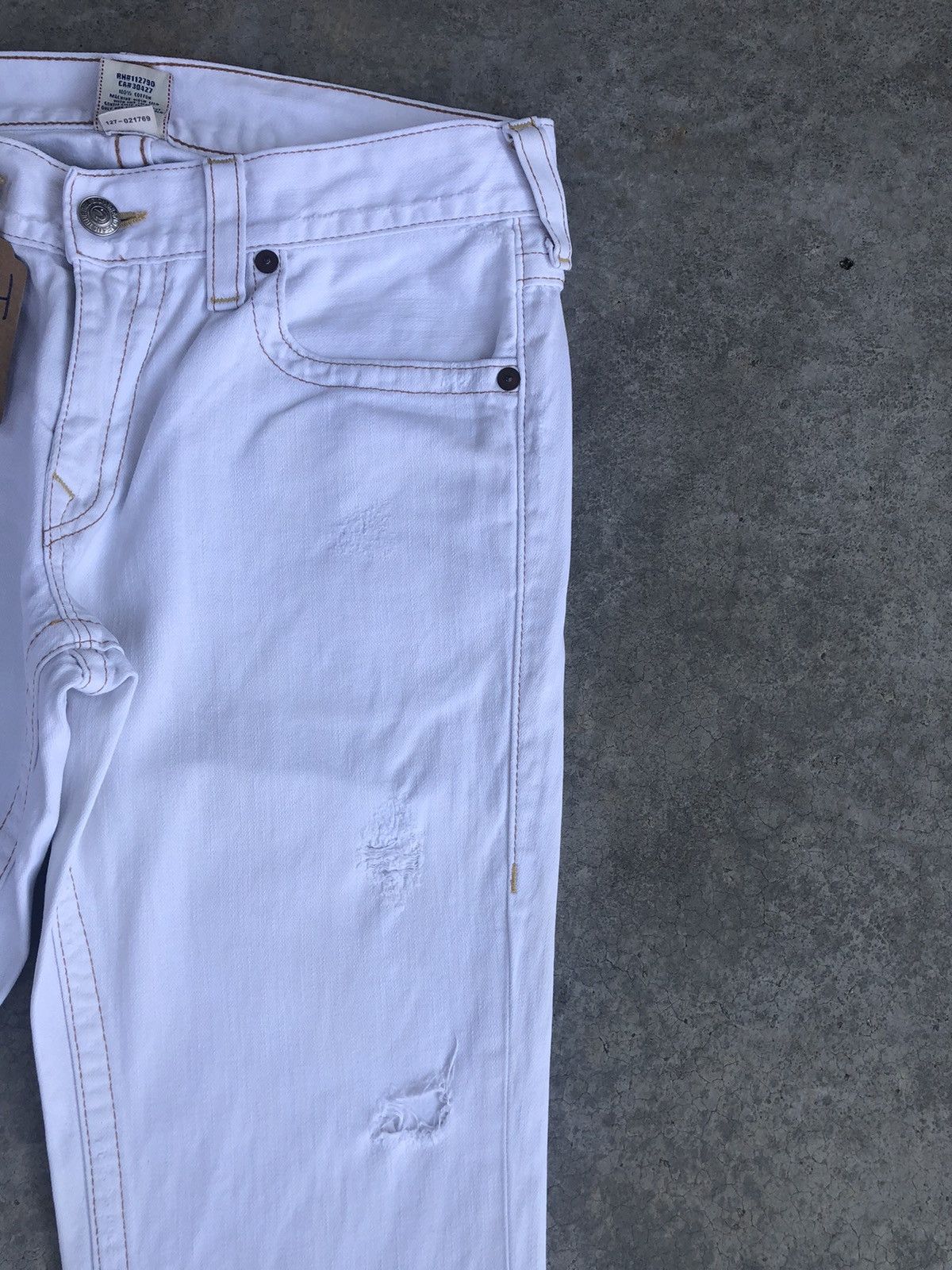 True Religion Vintage True Religion Flared Jeans Distressed Jeans Size US 34 / EU 50 - 6 Thumbnail