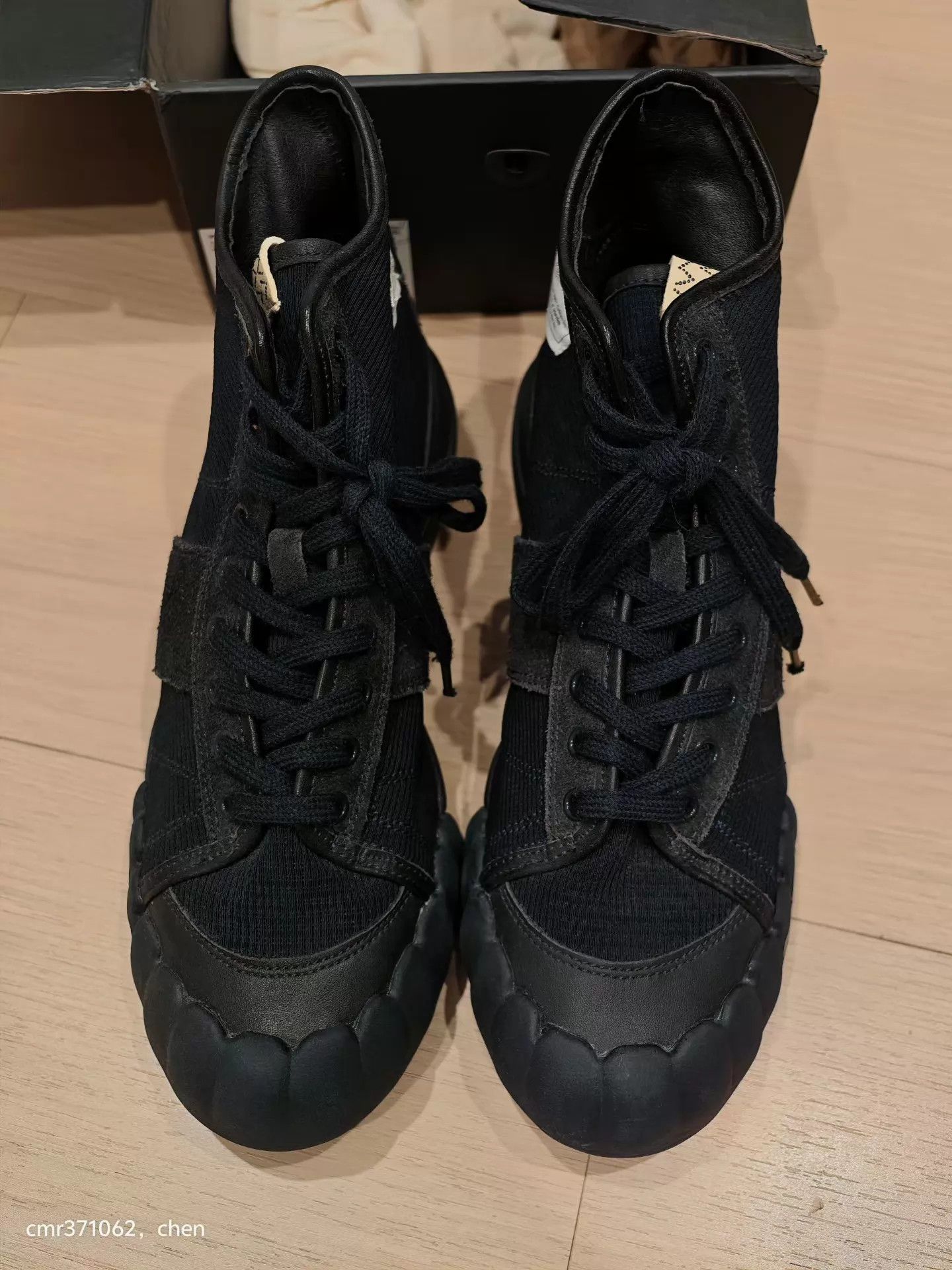 Visvim VISVIM 21aw spot VS LANIER HI Sports Navy 9.5/10, Black 10.5 Size US 10.5 / EU 43-44 - 1 Thumbnail