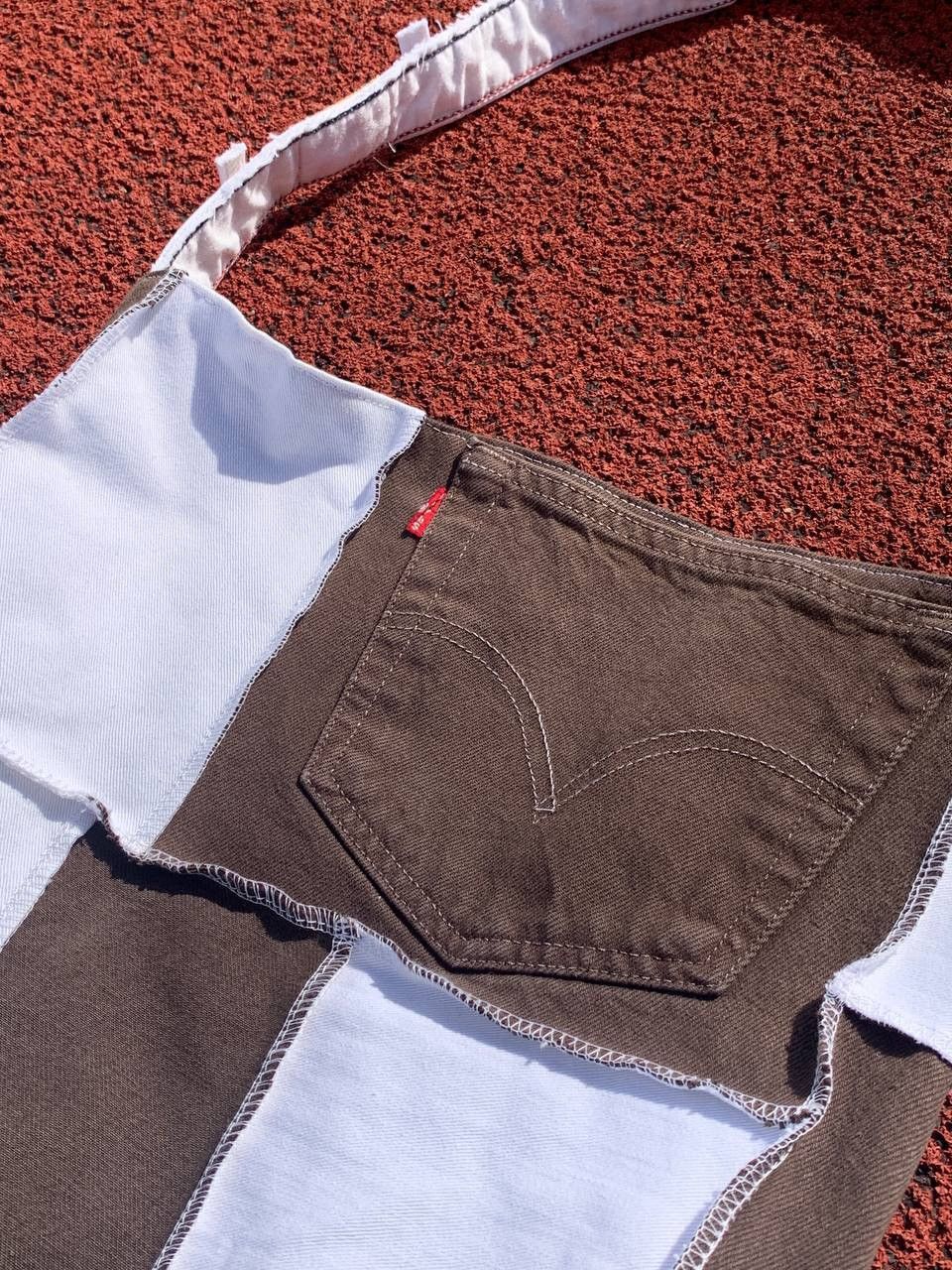 Handmade × Levi's × Vintage Levi's Vintage Reworked Y2k Bag Size ONE SIZE - 6 Thumbnail