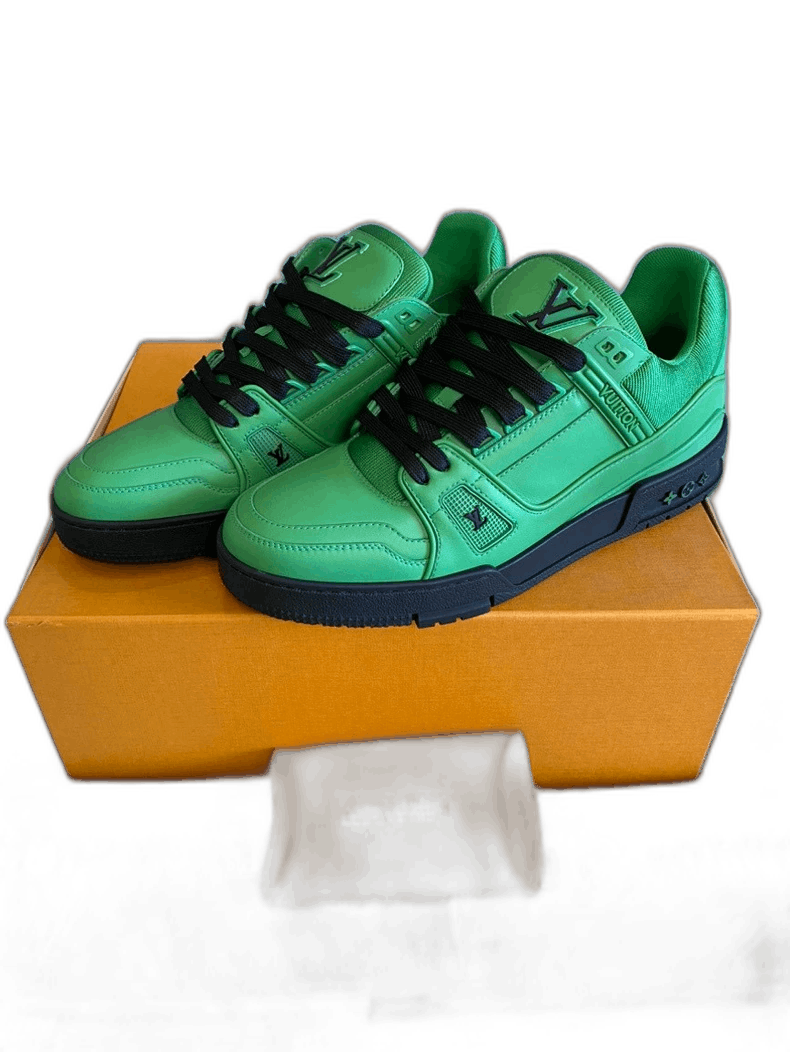 Louis Vuitton LOUIS VUITTON Trainer Fashion Sneakers for Men-yf Size US 9 / EU 42 - 1 Thumbnail