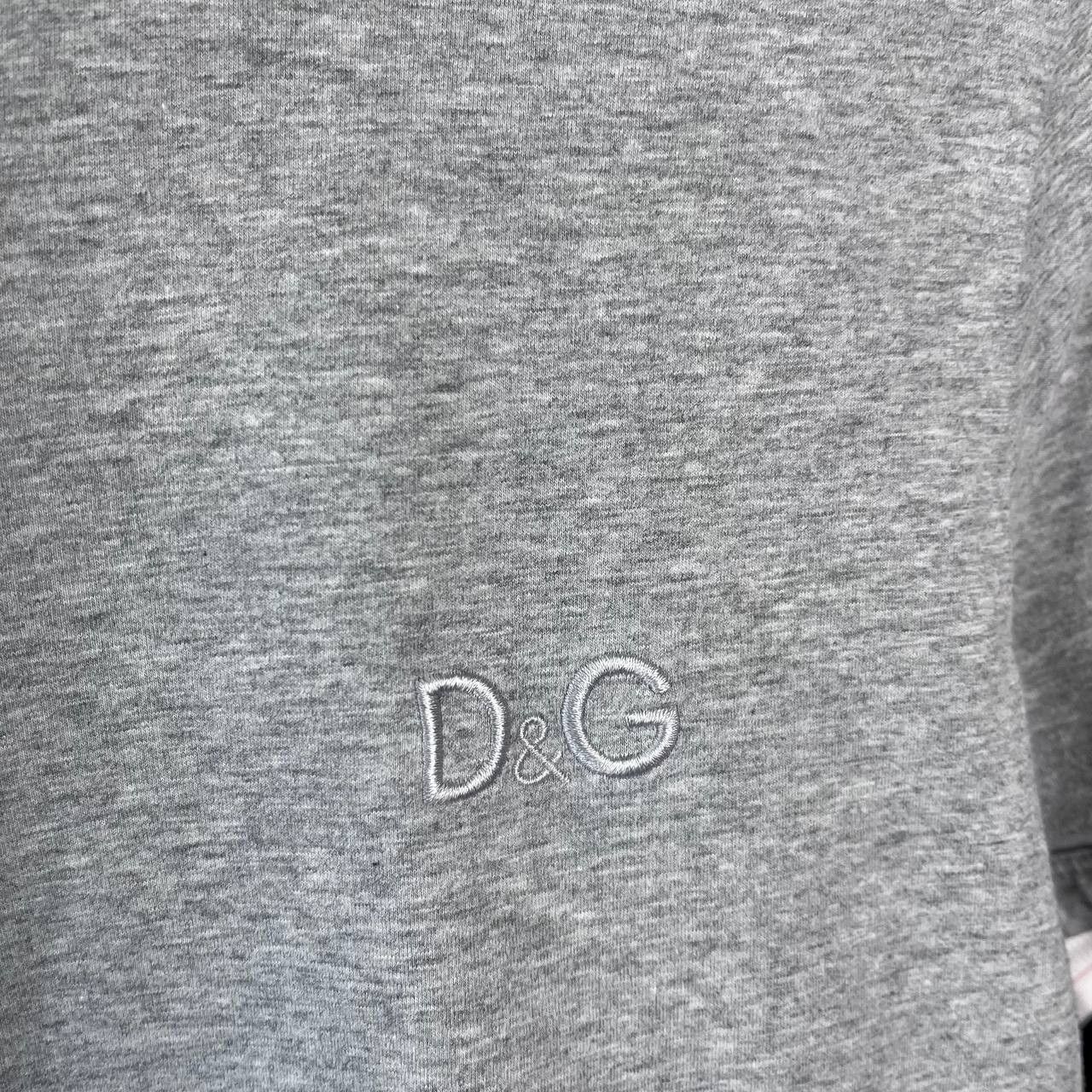 Dolce & Gabbana Dolce Gabbana Grey Basic Tshirt Size M Size US M / EU 48-50 / 2 - 7 Thumbnail