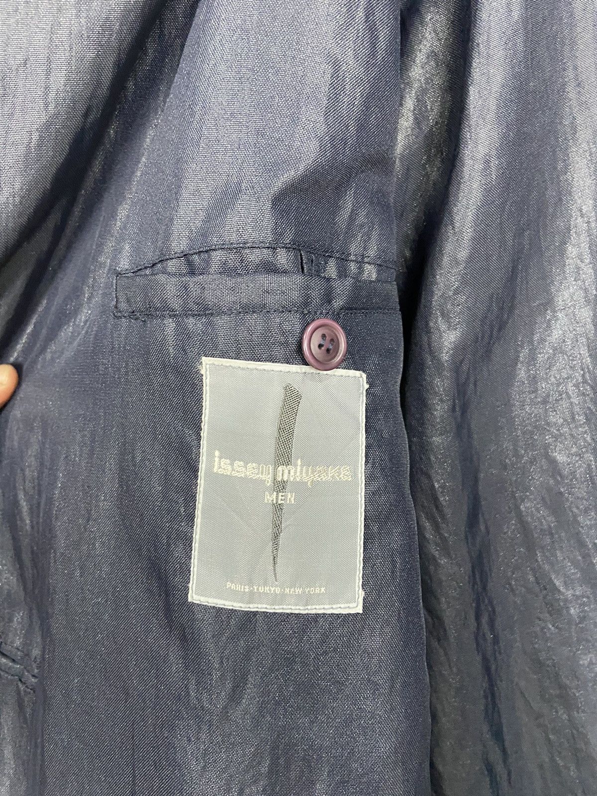 Issey Miyake × Other 80s Issey miyake Nylon Trench Interior Vest Jacket Size US M / EU 48-50 / 2 - 7 Thumbnail