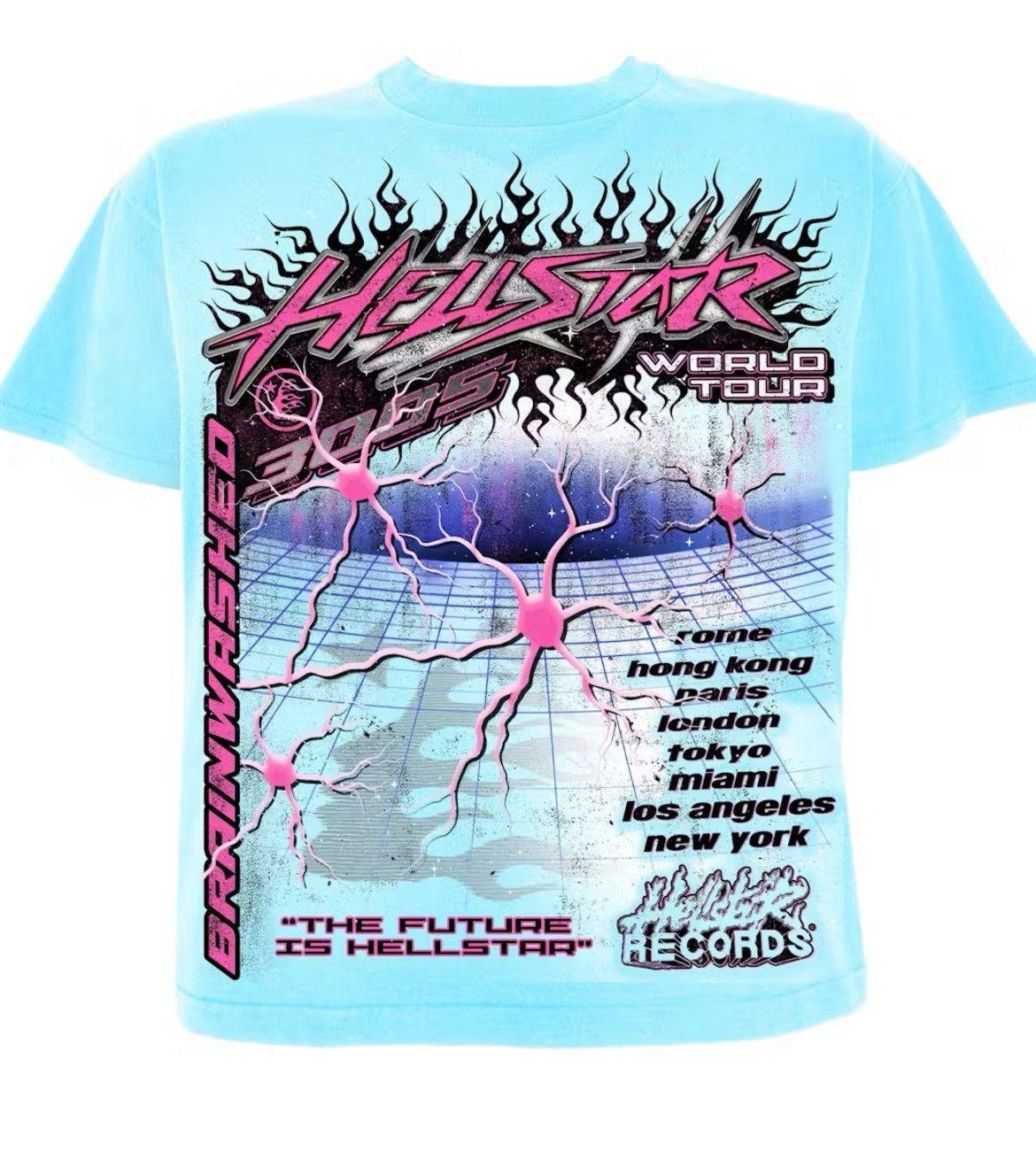 HELLSTAR HELLSTAR⭐️ CAPSULE 10 “NEURON” Tee Sz XL BNWT *RARE* Size US XL / EU 56 / 4 - 1 Thumbnail