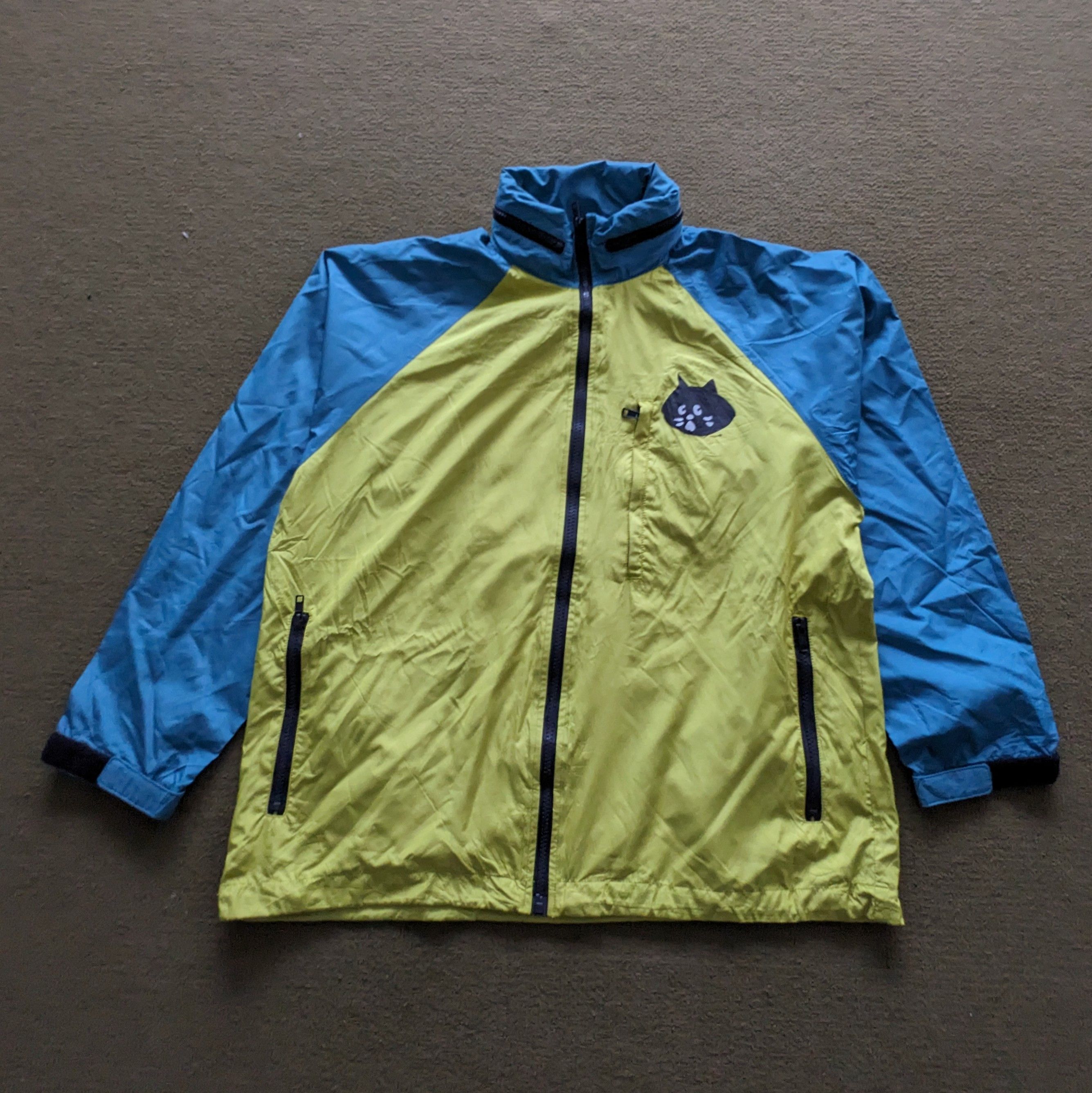 Vintage Vintage Ne-net by Issey Miyake Japanese Windbreaker Jacket Size US L / EU 52-54 / 3 - 1 Thumbnail