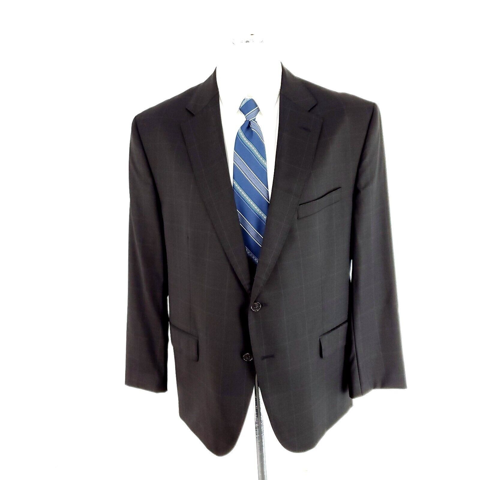 Jack Victor Jack Victor Loro Piana Super 130s Wool 2 Button Blazer 42S B Size 42S - 3 Thumbnail