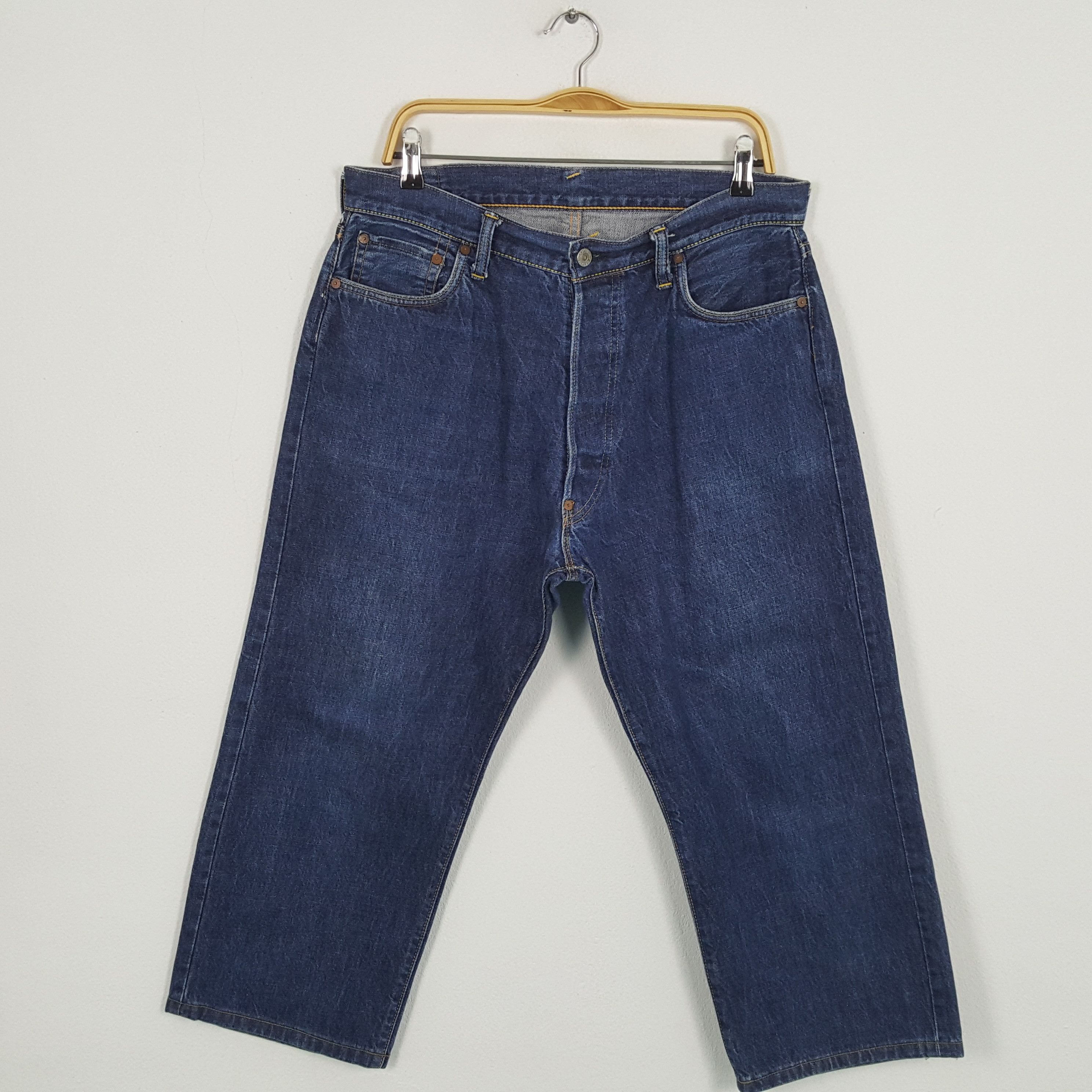Evisu × Japanese Brand × Vintage Vintage EVISU Japanese Brand Daicock Custom Style Jeans Size US 34 / EU 50 - 4 Thumbnail