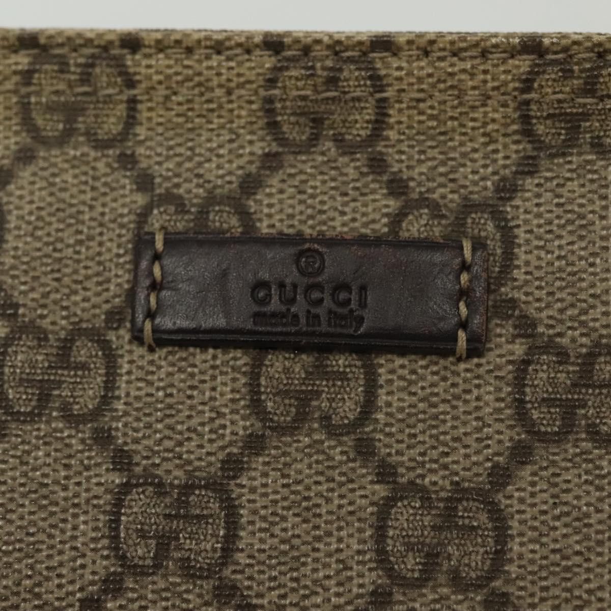 Gucci GUCCI GG Supreme Shoulder Bag Pvc Beige Gold Size ONE SIZE - 15 Thumbnail