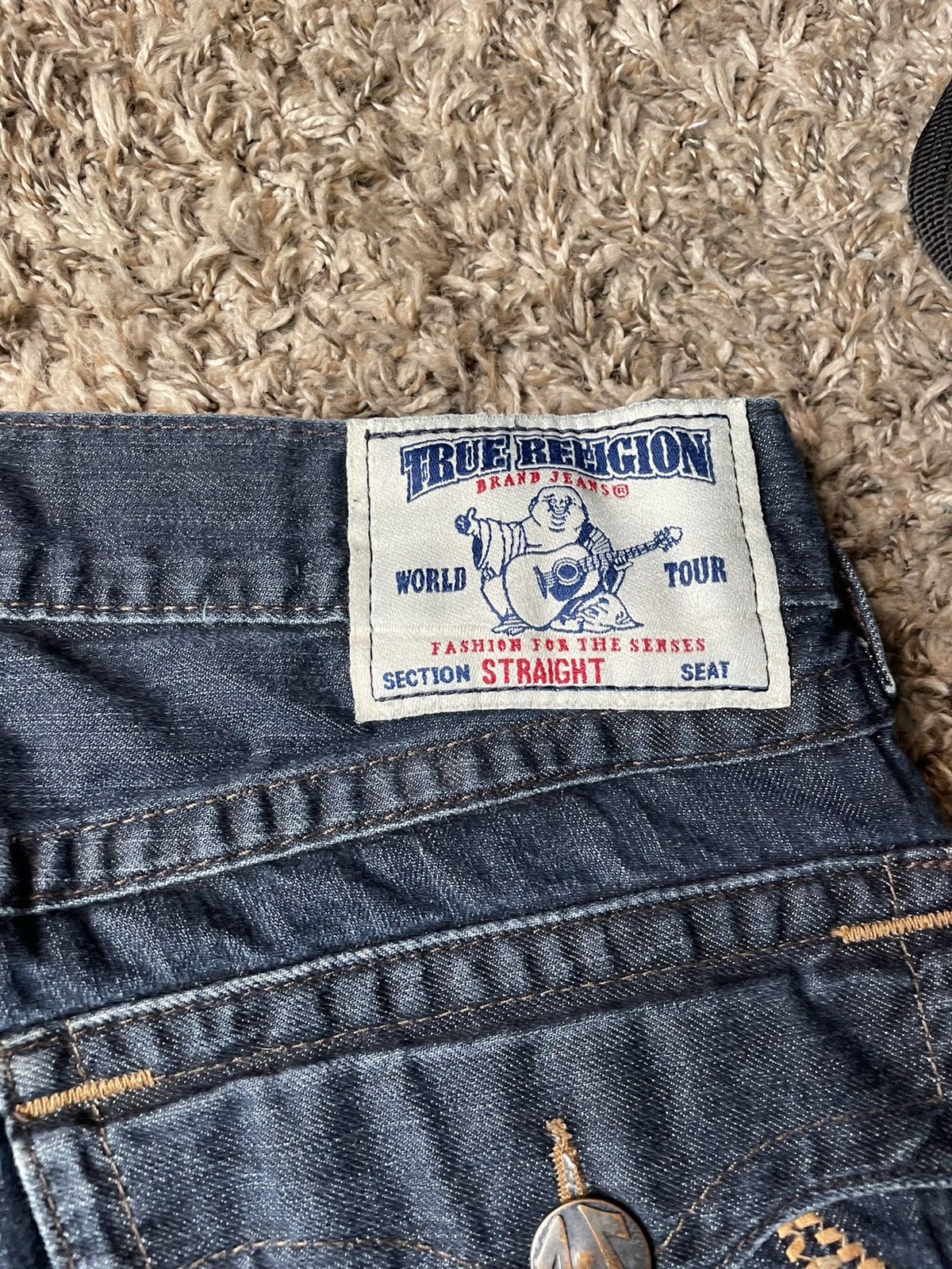 True Religion Y2K true religion made in USA denim jeans Size US 34 / EU 50 - 4 Thumbnail