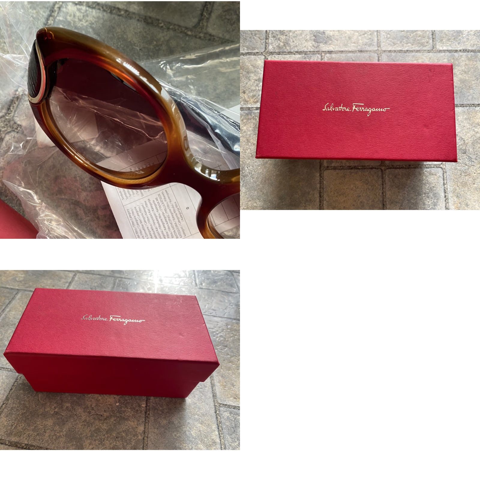 Salvatore Ferragamo VINTAGE Salvatore Ferragamo Signature Sunglasses SF811SL Women’s NWT Size ONE SIZE - 10 Thumbnail