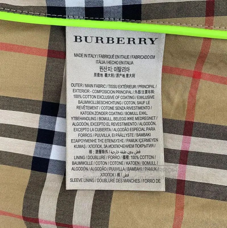 Burberry Burberry Brown Cotton Womens Trench Coat. Size L / US 10 / IT 46 - 7 Thumbnail