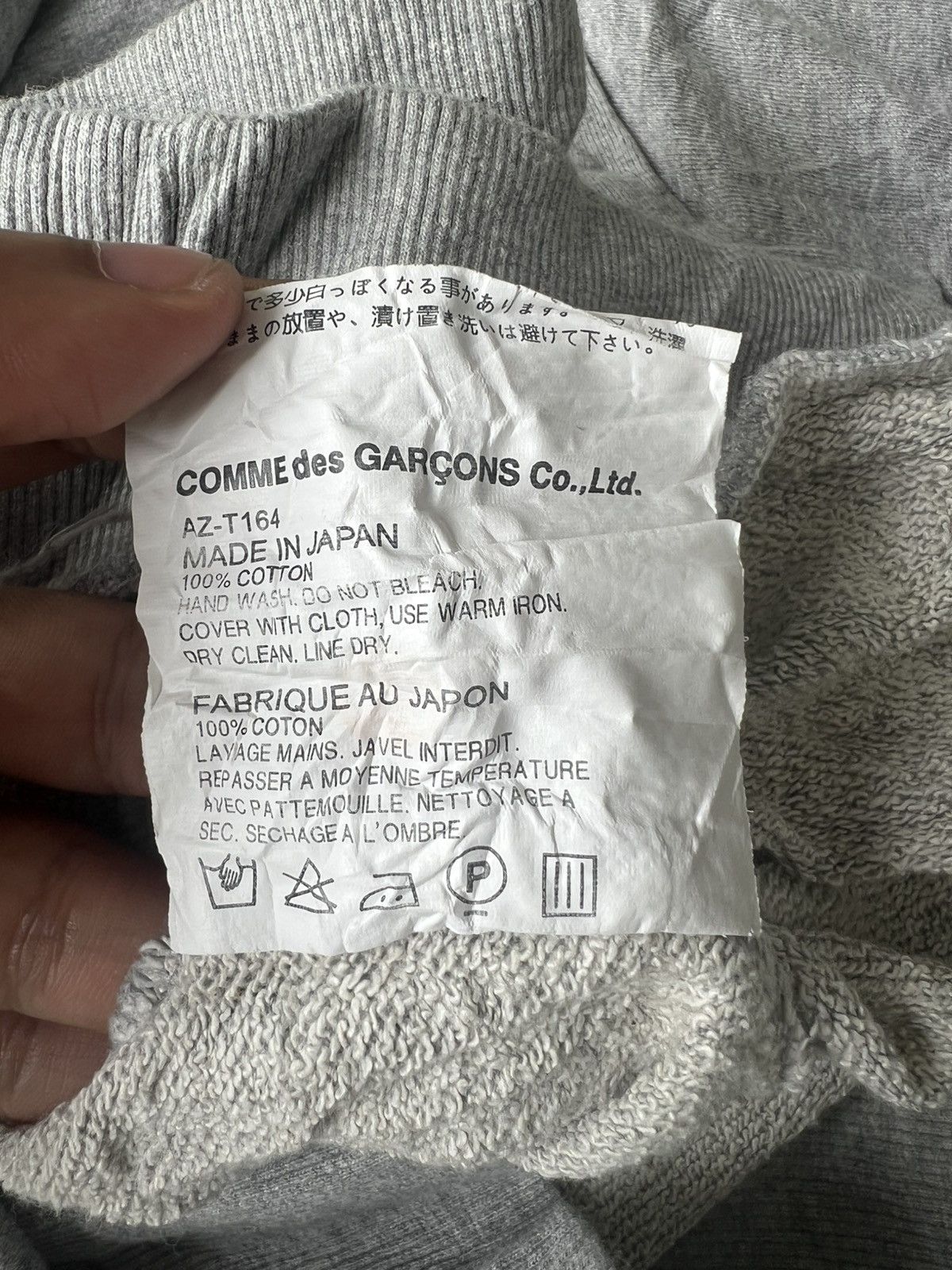 Comme des Garcons PLAY FW13 Comme des Garcons Play Heart Logo Crewneck Sweatshirt Size US M / EU 48-50 / 2 - 8 Thumbnail