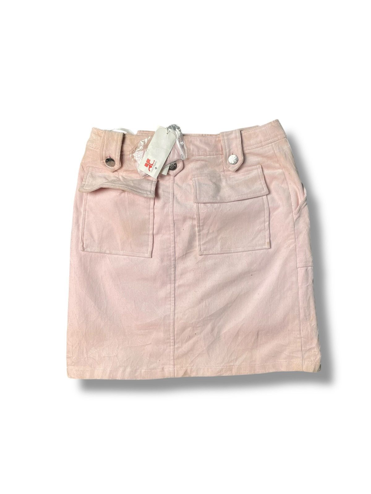 Courreges × Vintage Courreges Brand Mini Skirt (58) Size 28" / US 6 / IT 42 - 5 Thumbnail