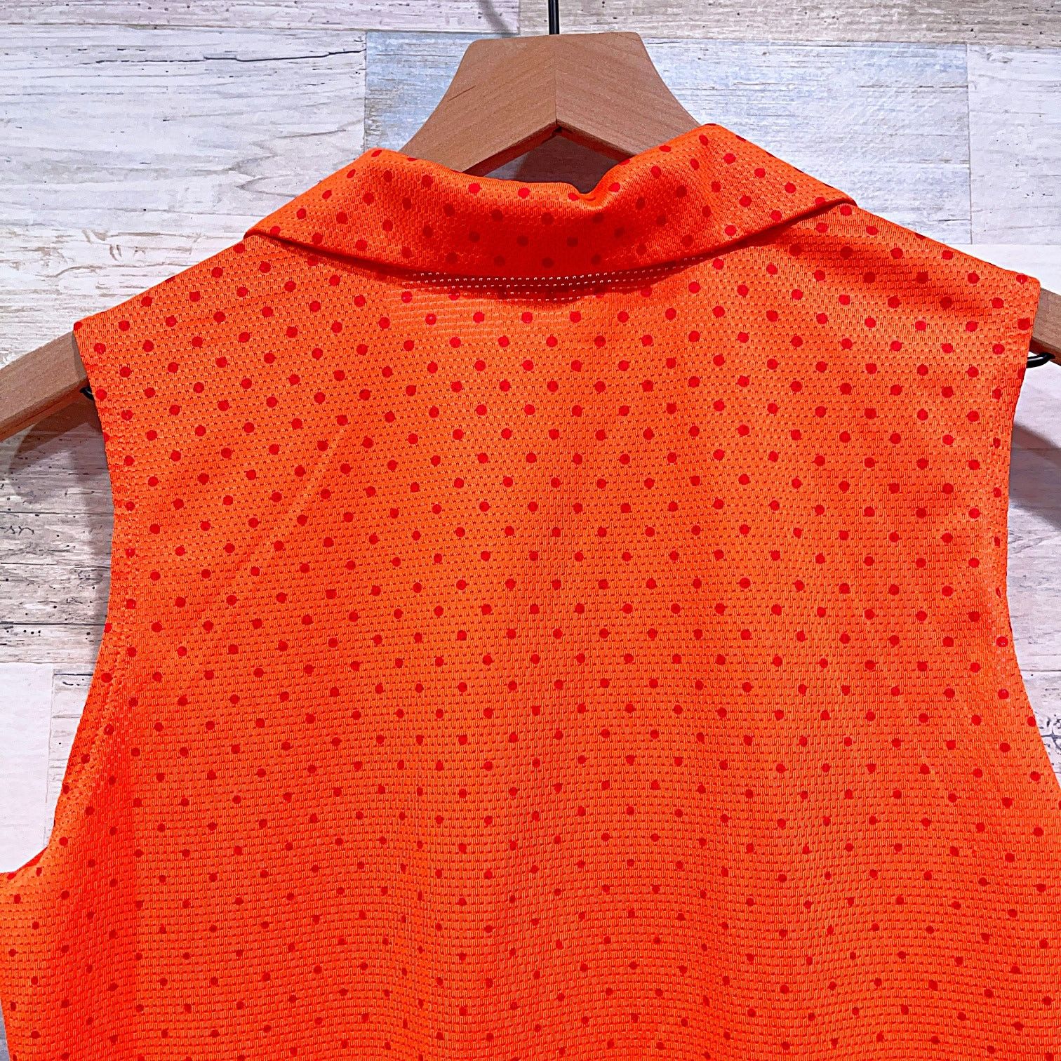 Nike Nike Golf Tour Performance Sleeveless Polo Orange Polka Dot Size S / US 4 / IT 40 - 5 Thumbnail