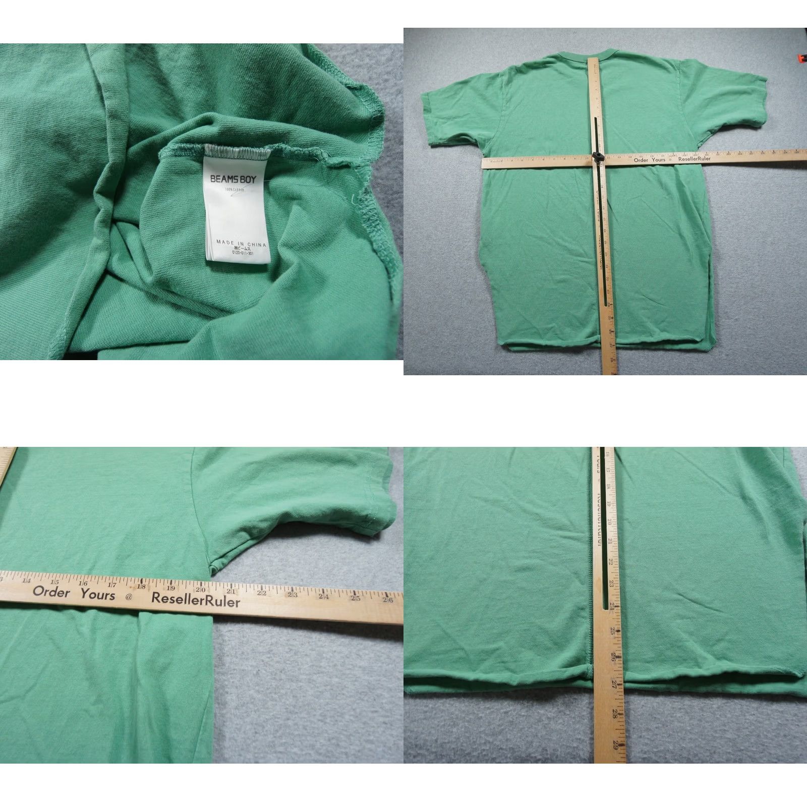 Vintage Screen Stars Shirt Mens Small Green Beams Tee Japanese Streetwear Size US S / EU 44-46 / 1 - 8 Thumbnail