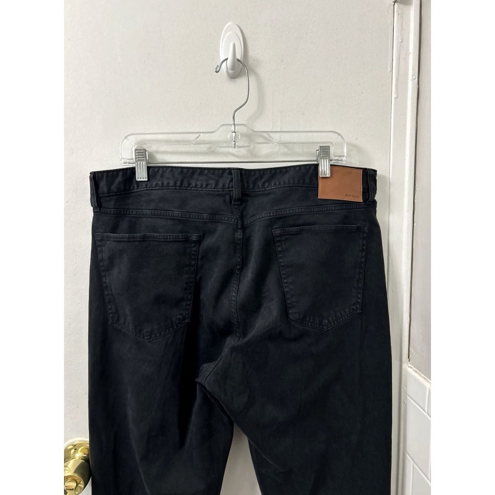 Bonobos Bonobos Mens Chinos - Slim Fit 36x31 Black Cotton Clothing Size US 36 / EU 52 - 2 Thumbnail