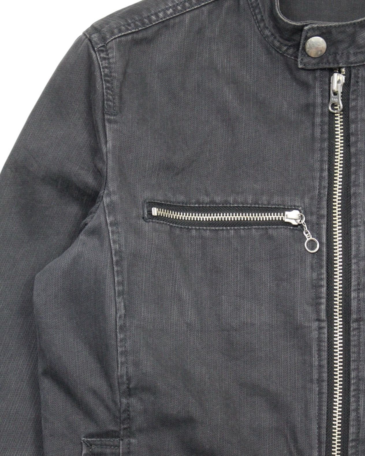 Japanese Brand 2010S BEAUTY & YOUTH BLUE LABEL MIDNIGHT RUSH BIKER JACKET Size US S / EU 44-46 / 1 - 4 Thumbnail