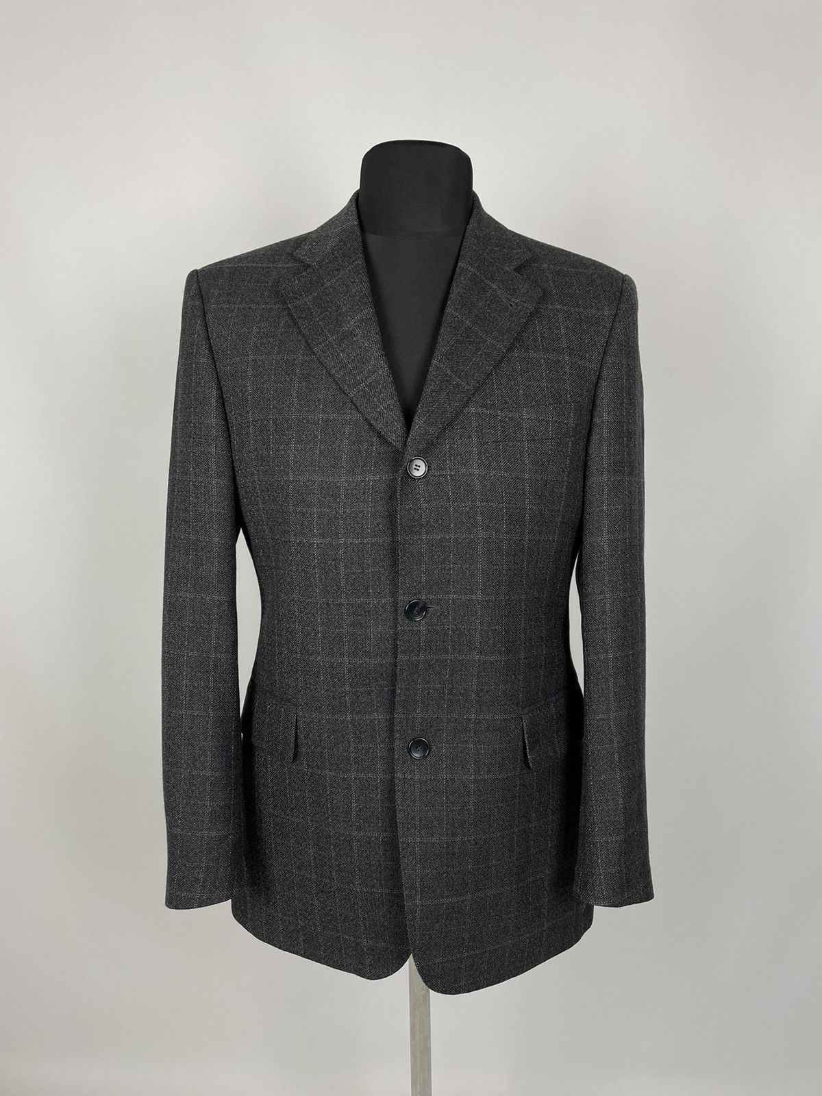 Burberry Vintage Burberry London Plaid Check Blazer Size 48R - 1 Thumbnail