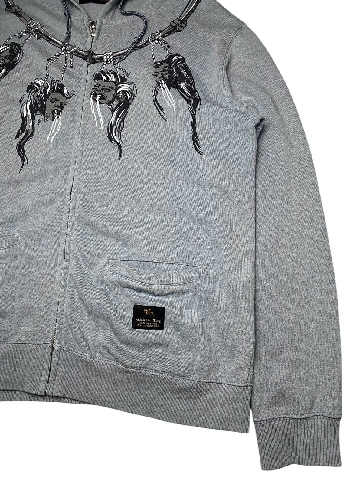 Neighborhood 2000's Neighborhood SVG Archives Style Zip Hoodie Size US L / EU 52-54 / 3 - 6 Thumbnail